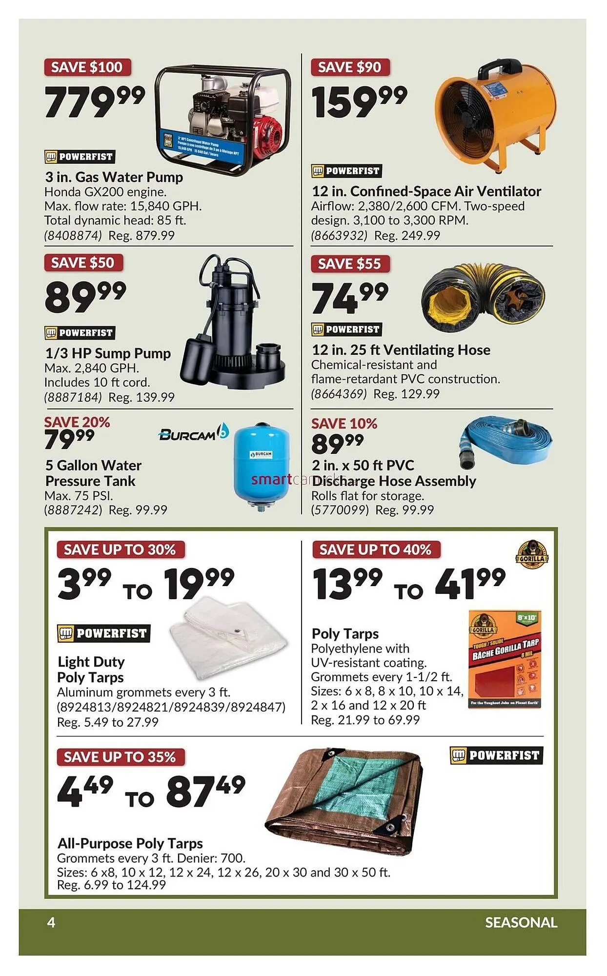 Princess Auto flyer from October 16 to October 26 2025 - flyer page 10