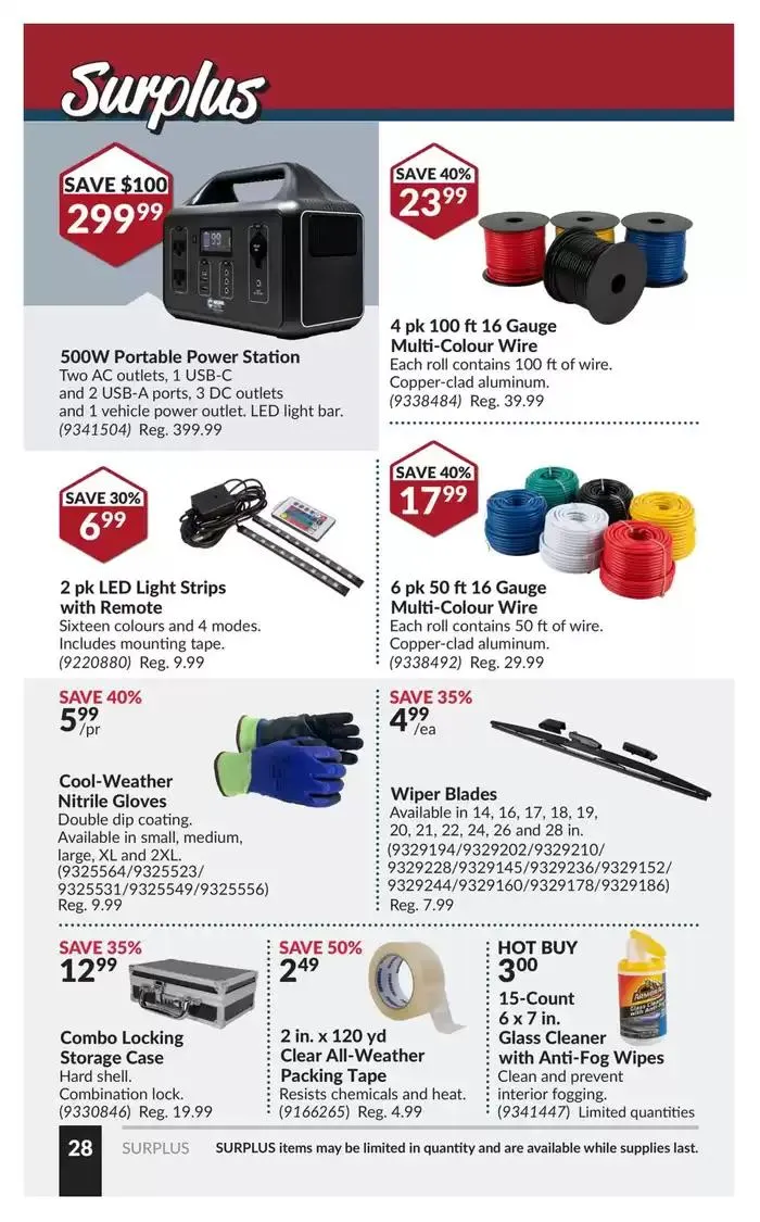 Current bargains and offers from December 31 to January 12 2025 - flyer page 32