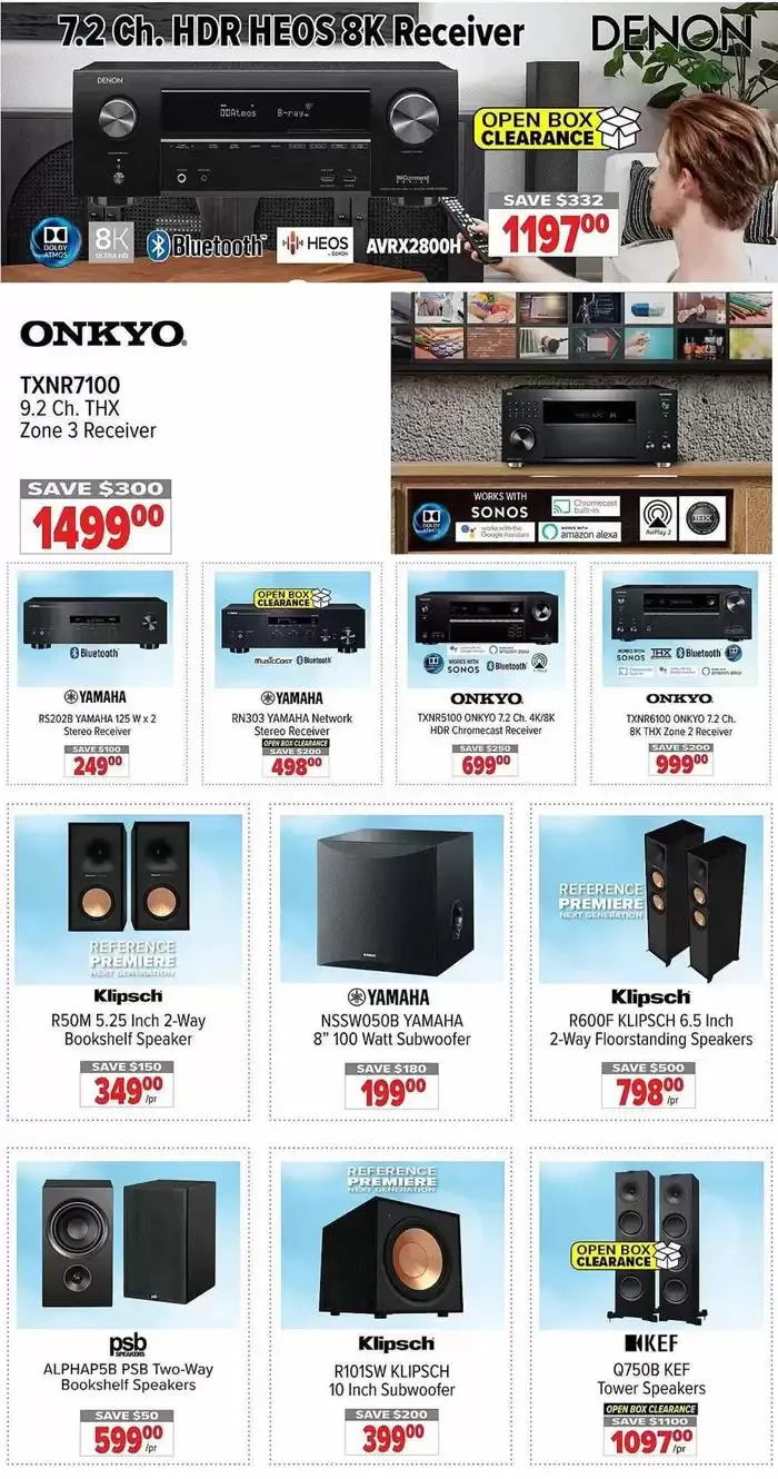 2001 Audio Video weekly flyer from January 31 to February 7 2025 - flyer page 4