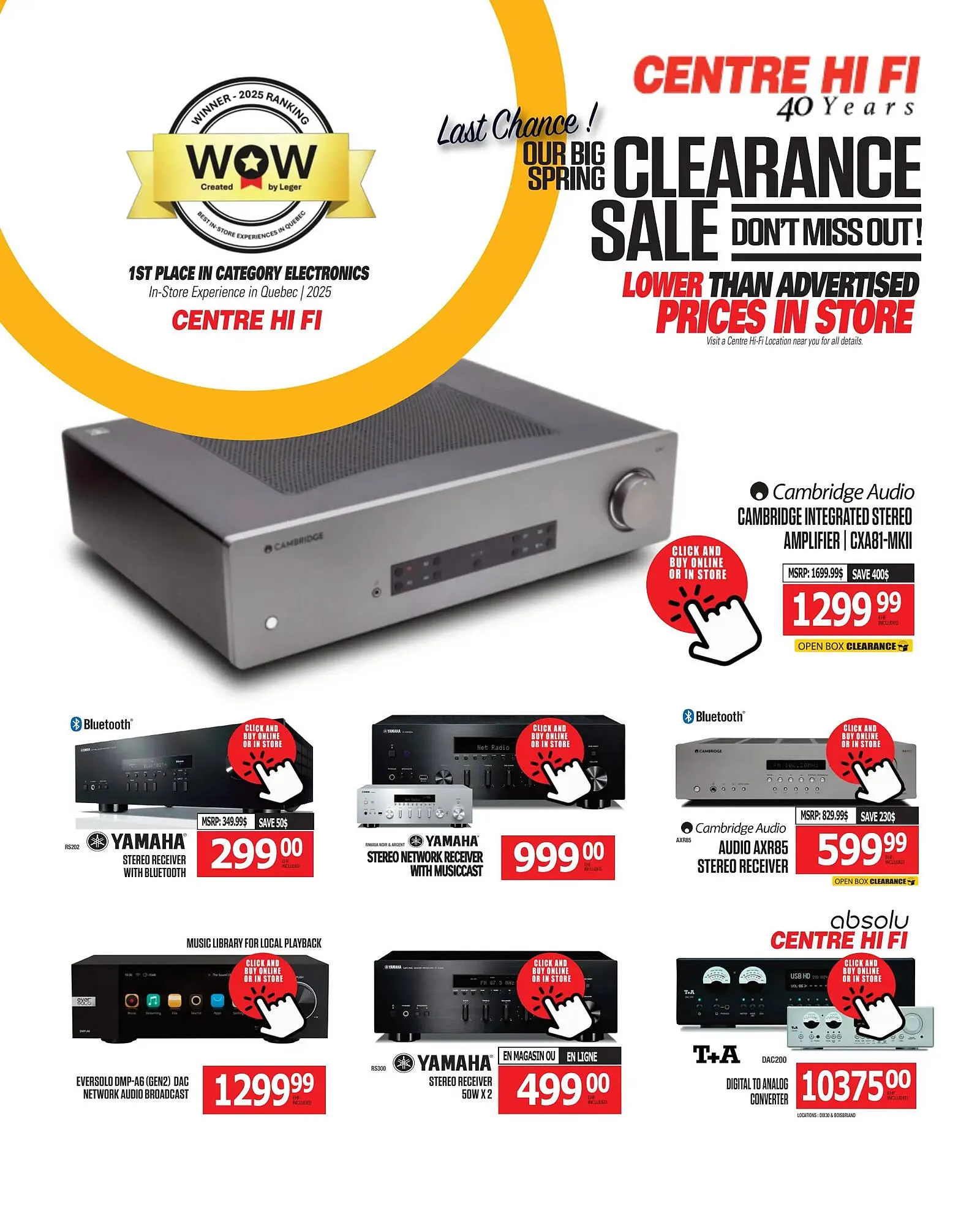 Centre Hi-Fi flyer from June 20 to June 26 2025 - flyer page 37