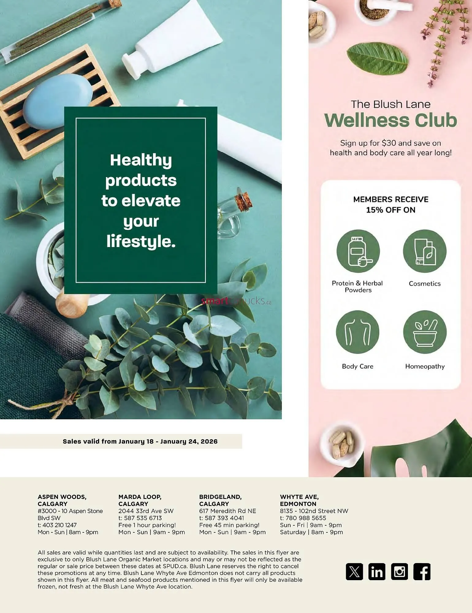 Blush Lane Organics flyer from January 18 to January 24 2026 - flyer page 5