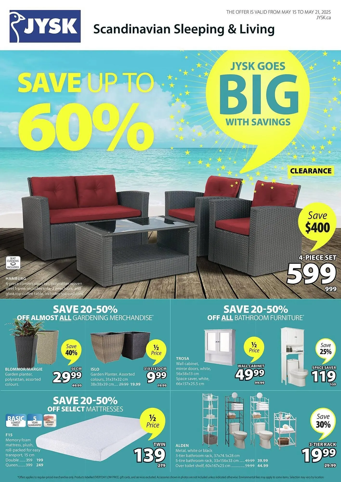 JYSK flyer from May 16 to May 23 2025 - flyer page 1