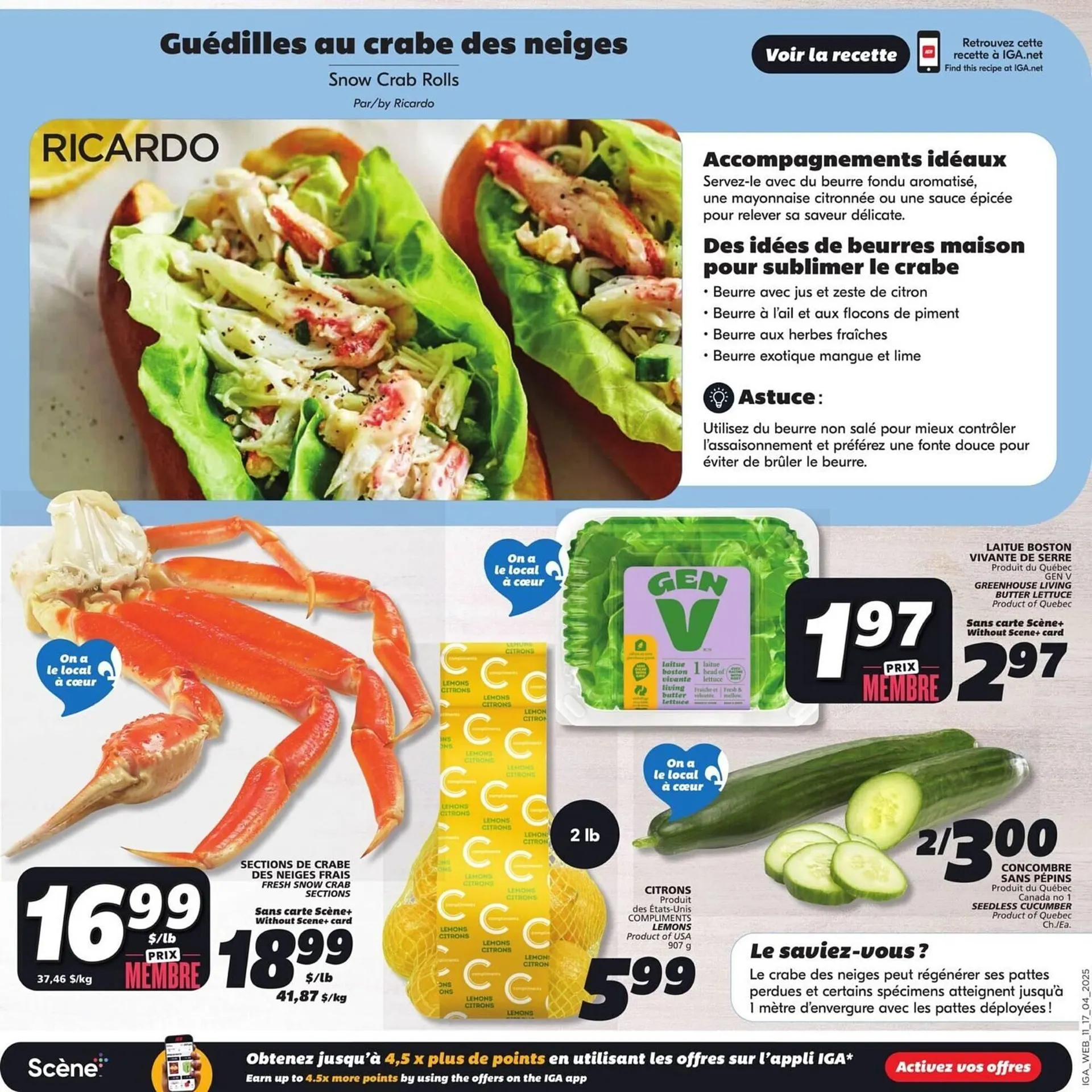 IGA flyer from April 16 to April 30 2025 - flyer page 16