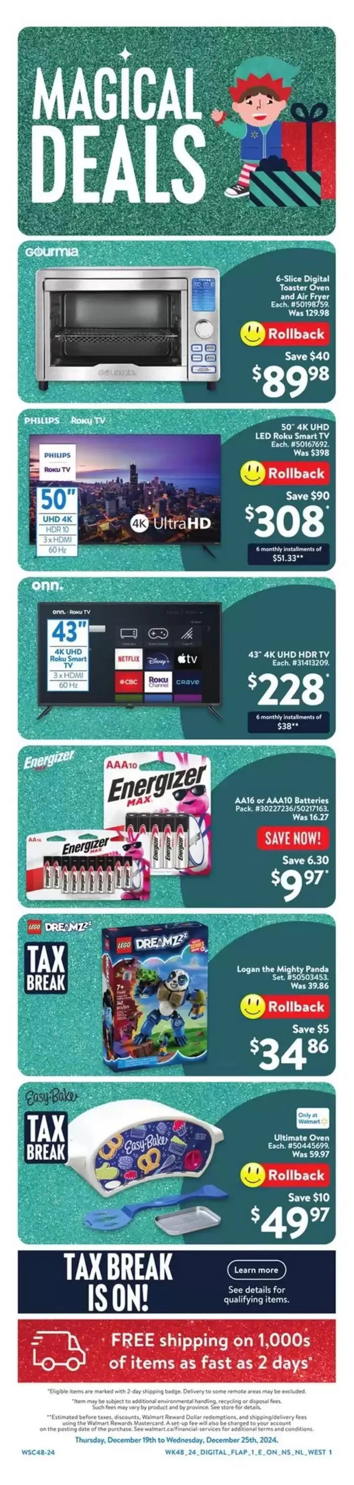 Walmart flyer from December 19 to December 25 2024 - flyer page 21