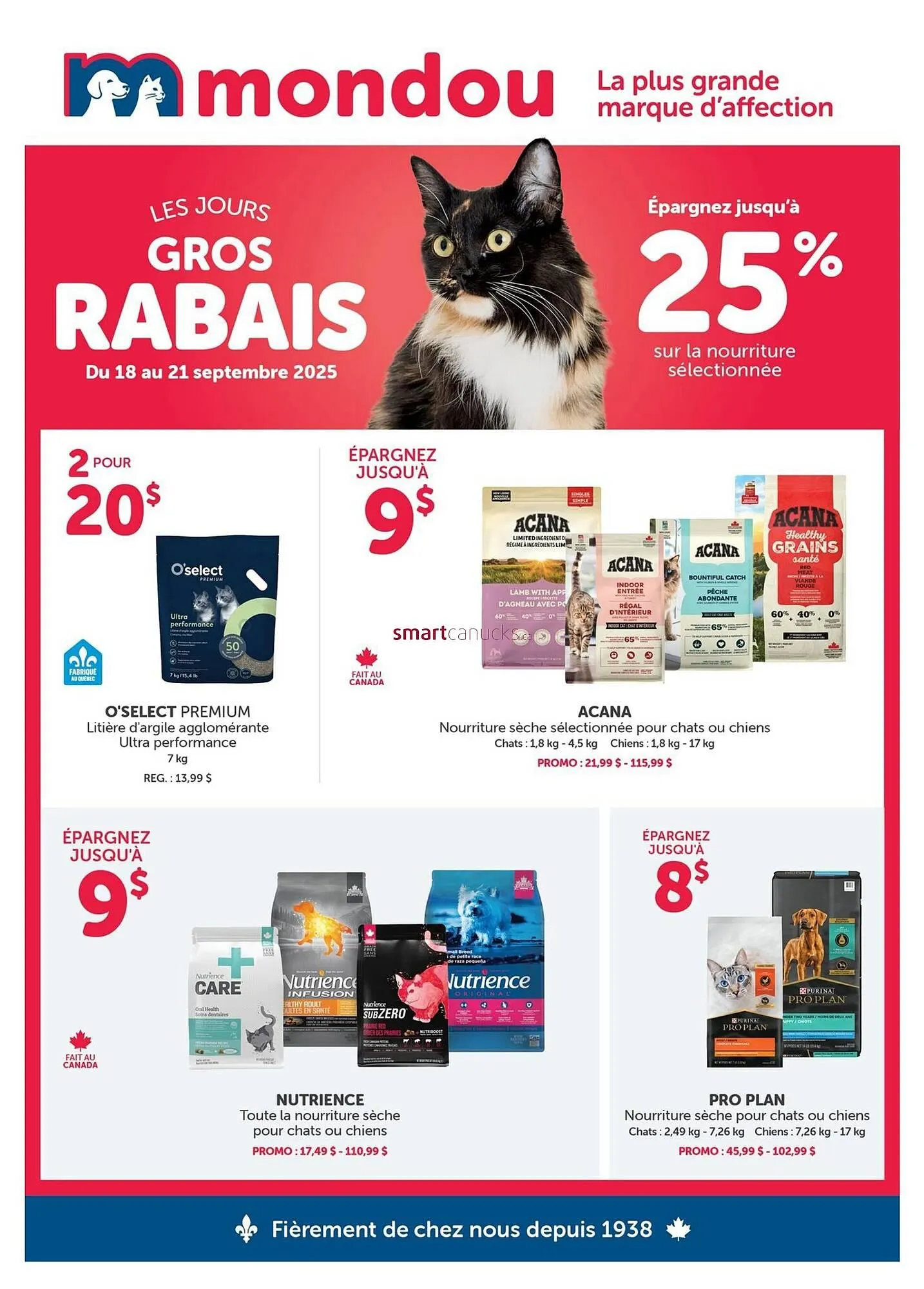 Mondou flyer from September 18 to September 24 2025 - flyer page 1