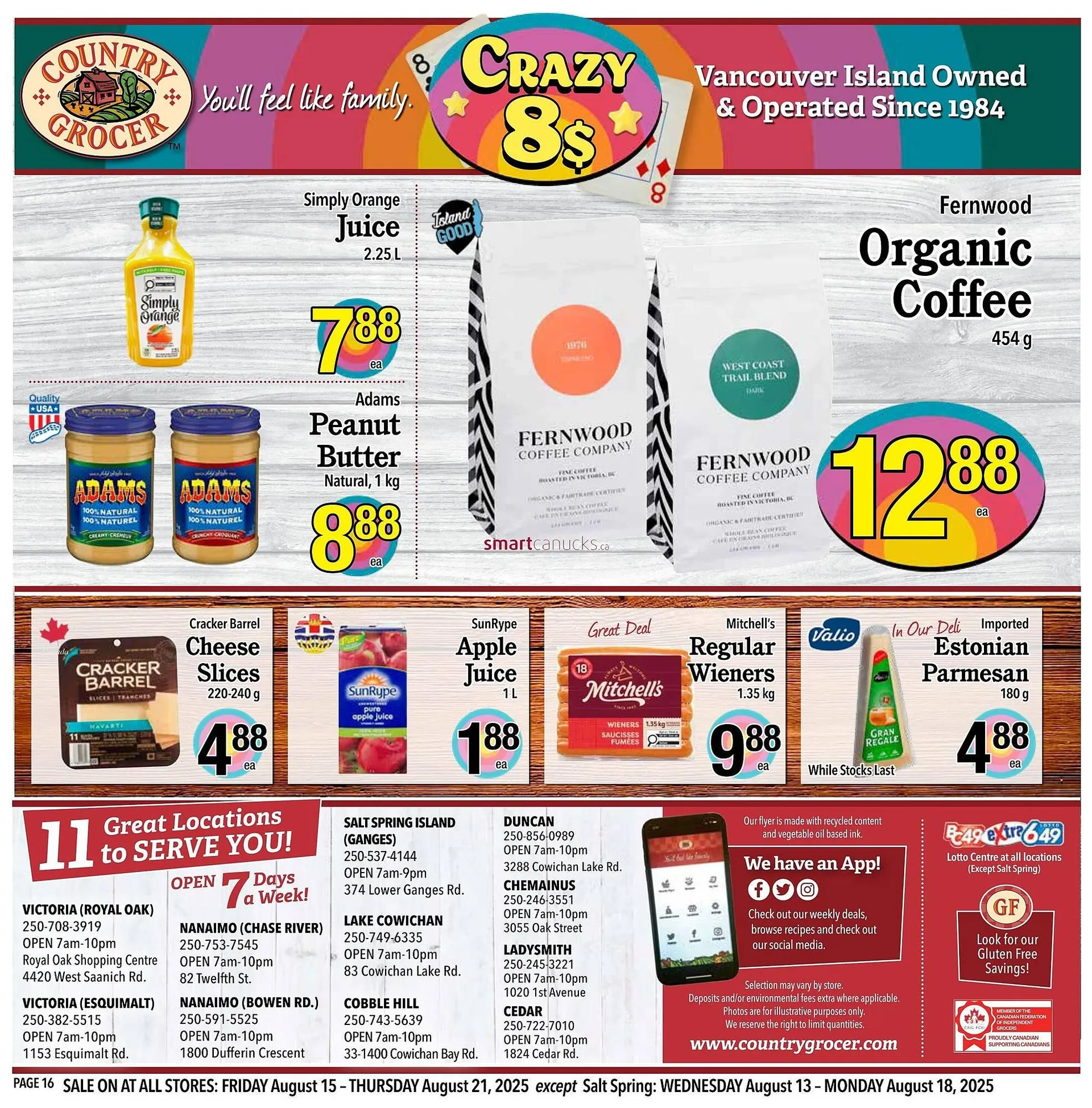 Country Grocer flyer from August 14 to August 20 2025 - flyer page 16