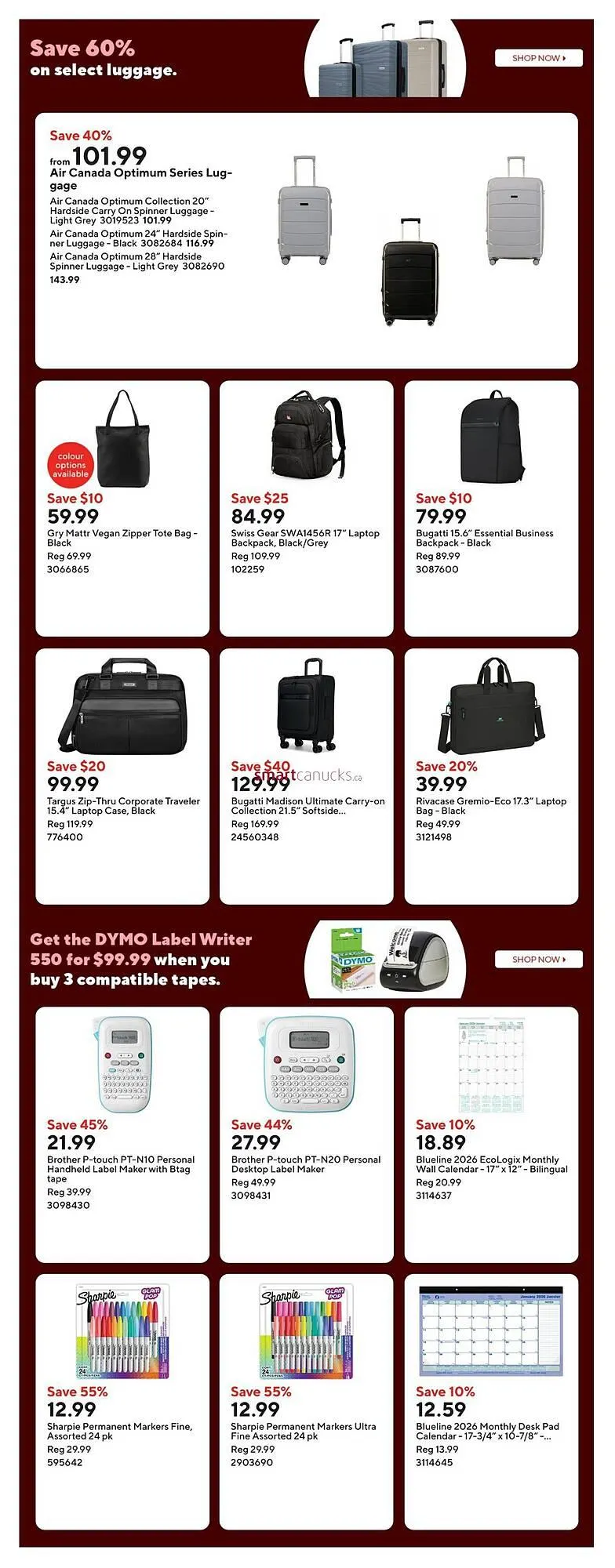 Staples flyer from December 25 to December 30 2025 - flyer page 12