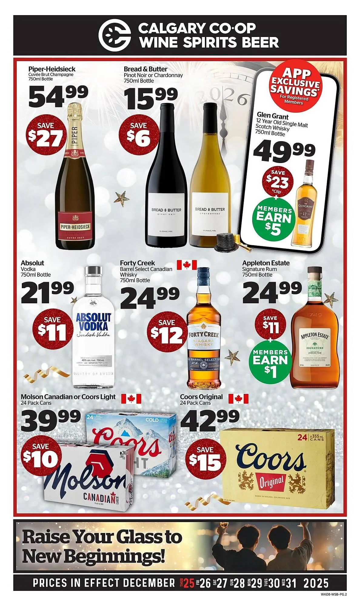 Calgary Co-op flyer from December 25 to December 31 2025 - flyer page 2