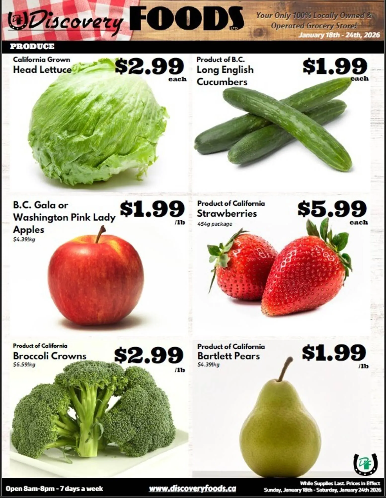 Discovery Foods flyer from January 18 to January 24 2026 - flyer page 2