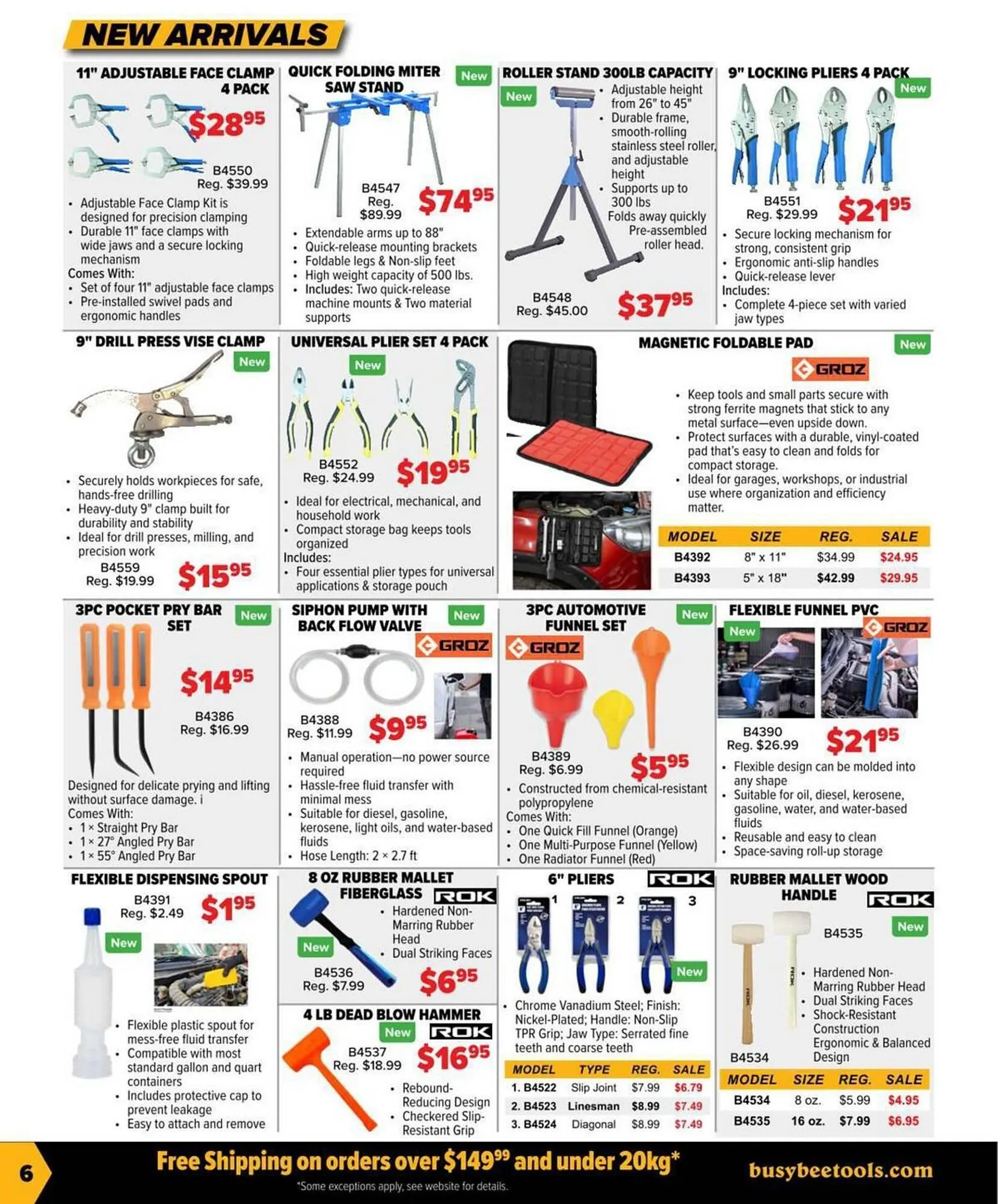 Busy Bee Tools flyer from November 4 to November 8 2025 - flyer page 6