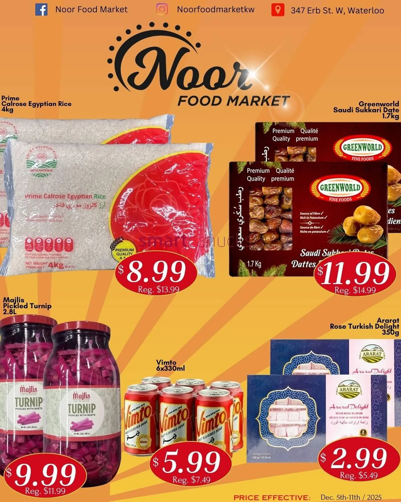 Noor Food Market flyer from December 5 to December 11 2025 - flyer page 1