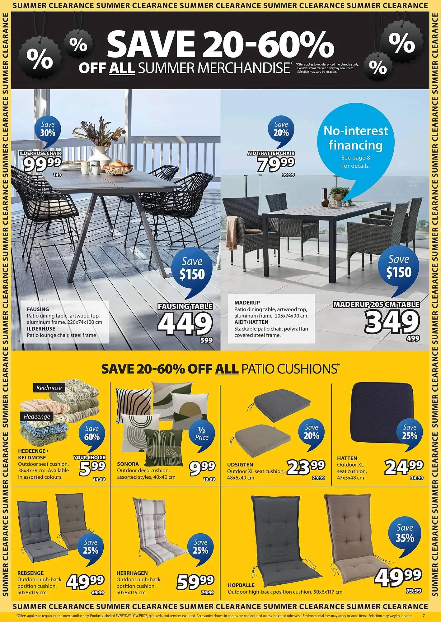 JYSK flyer from July 3 to July 9 2025 - flyer page 7