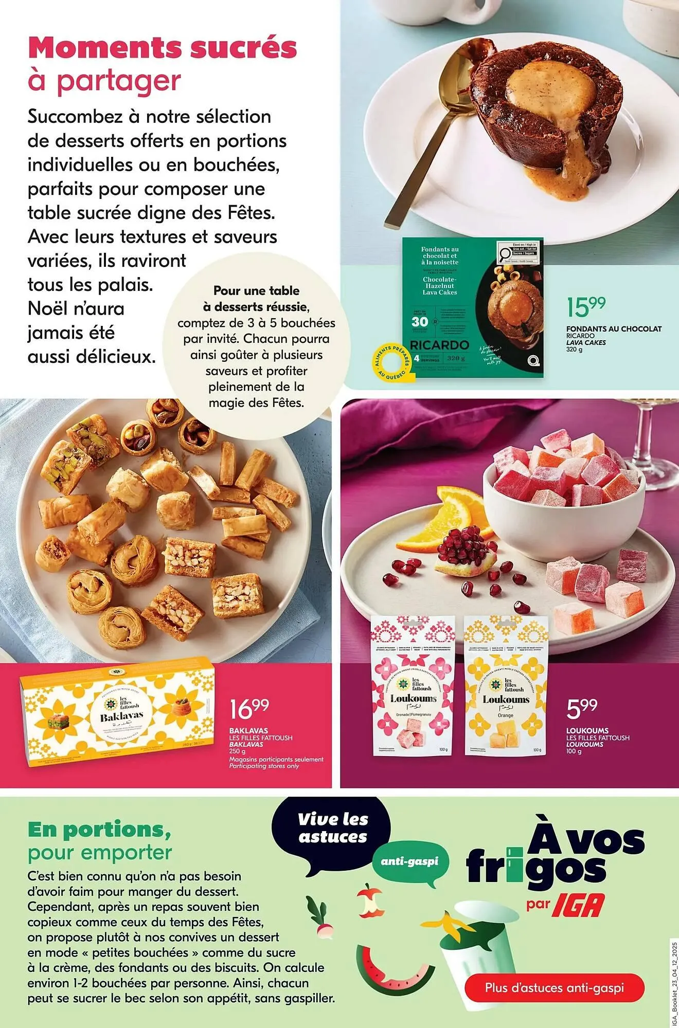 IGA flyer from December 4 to December 10 2025 - flyer page 29