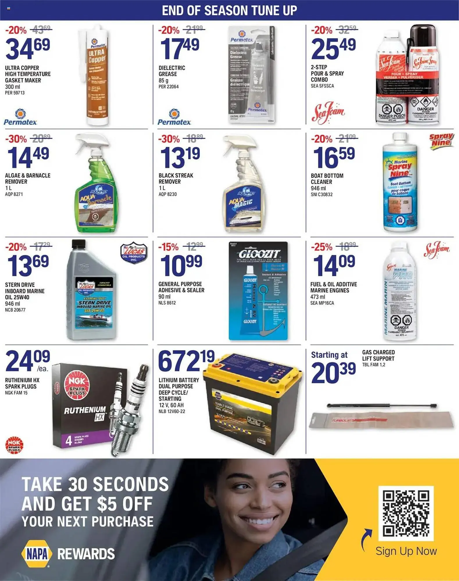 NAPA Auto Parts flyer from September 2 to September 30 2025 - flyer page 2