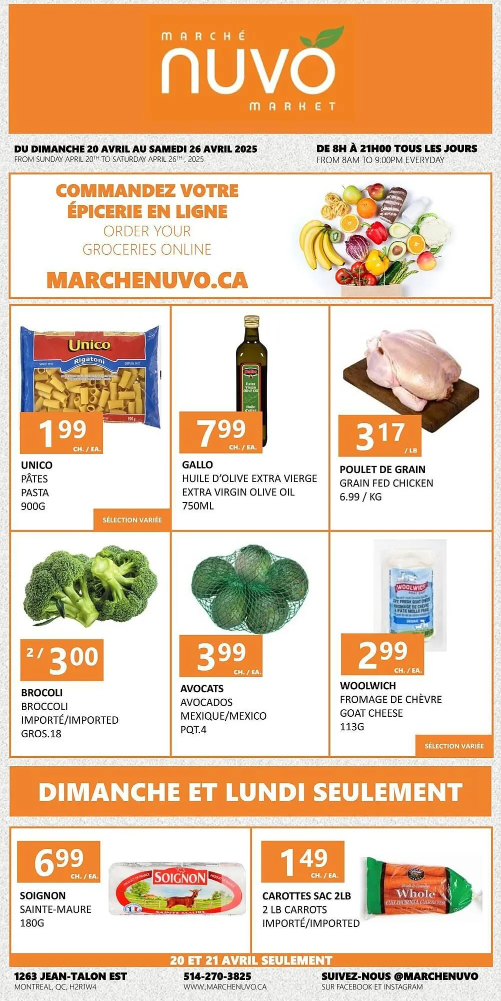 Marche Nuvo flyer - 1
