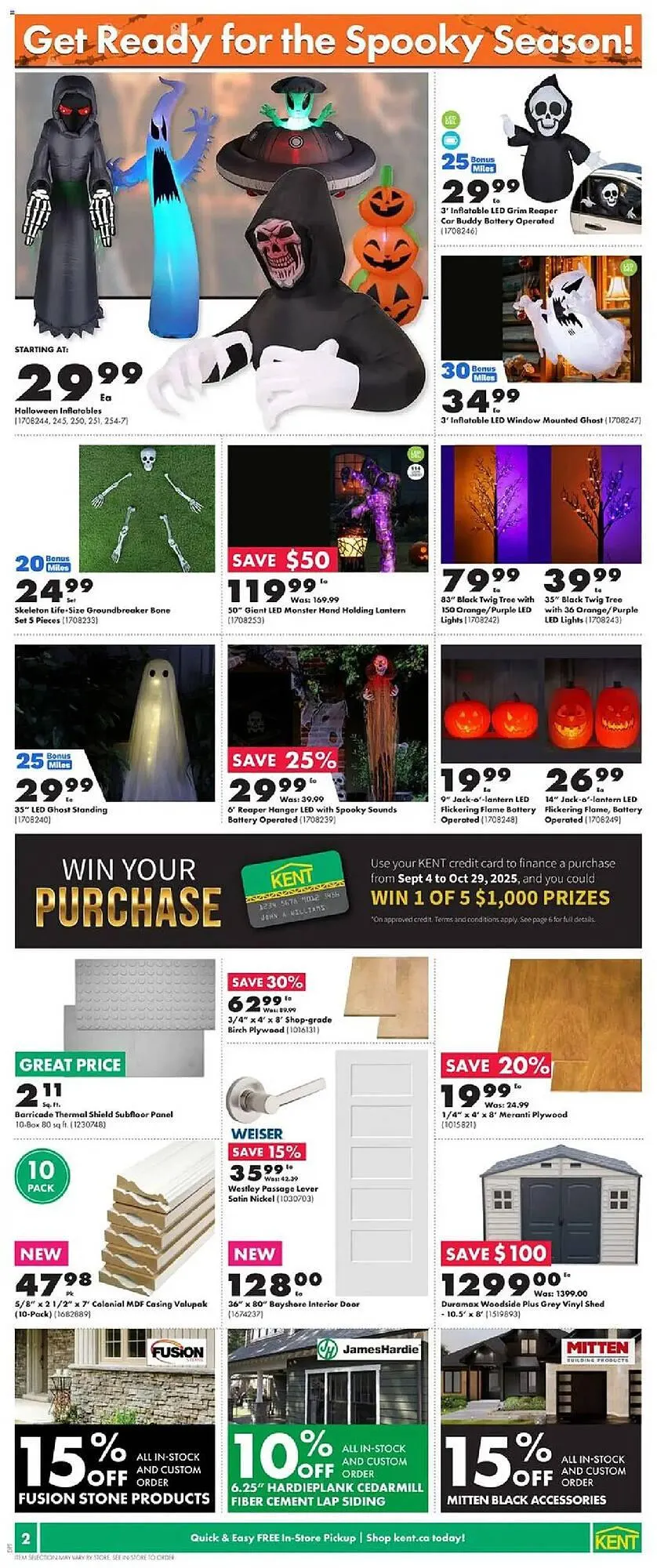 Kent flyer from October 2 to October 9 2025 - flyer page 4