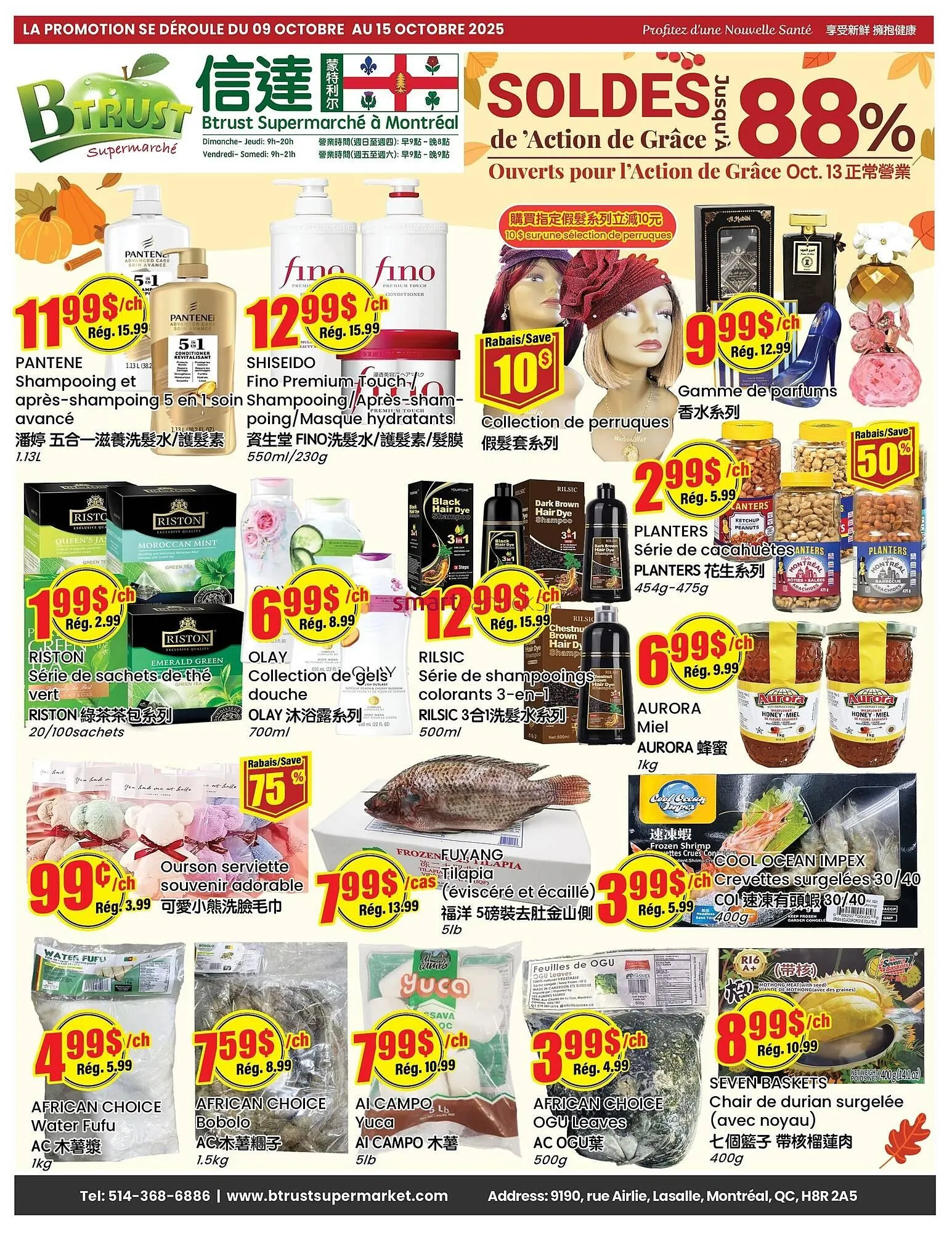 Btrust Supermarket flyer from October 9 to October 15 2025 - flyer page 1