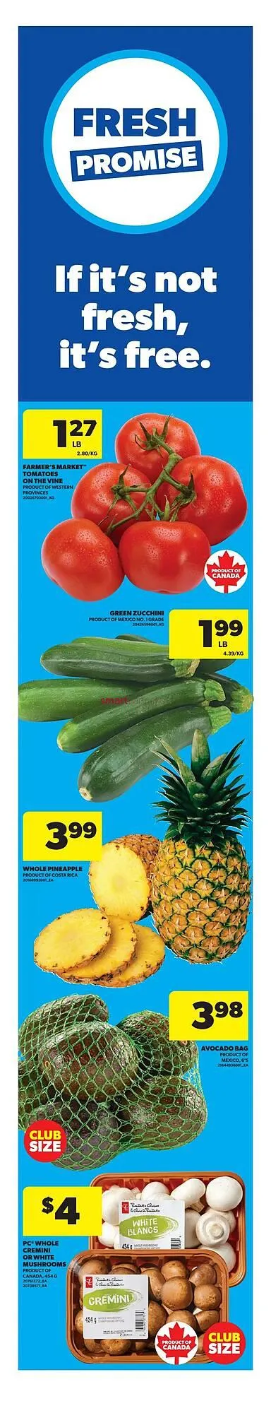 Real Canadian Superstore flyer from April 3 to April 9 2025 - flyer page 1