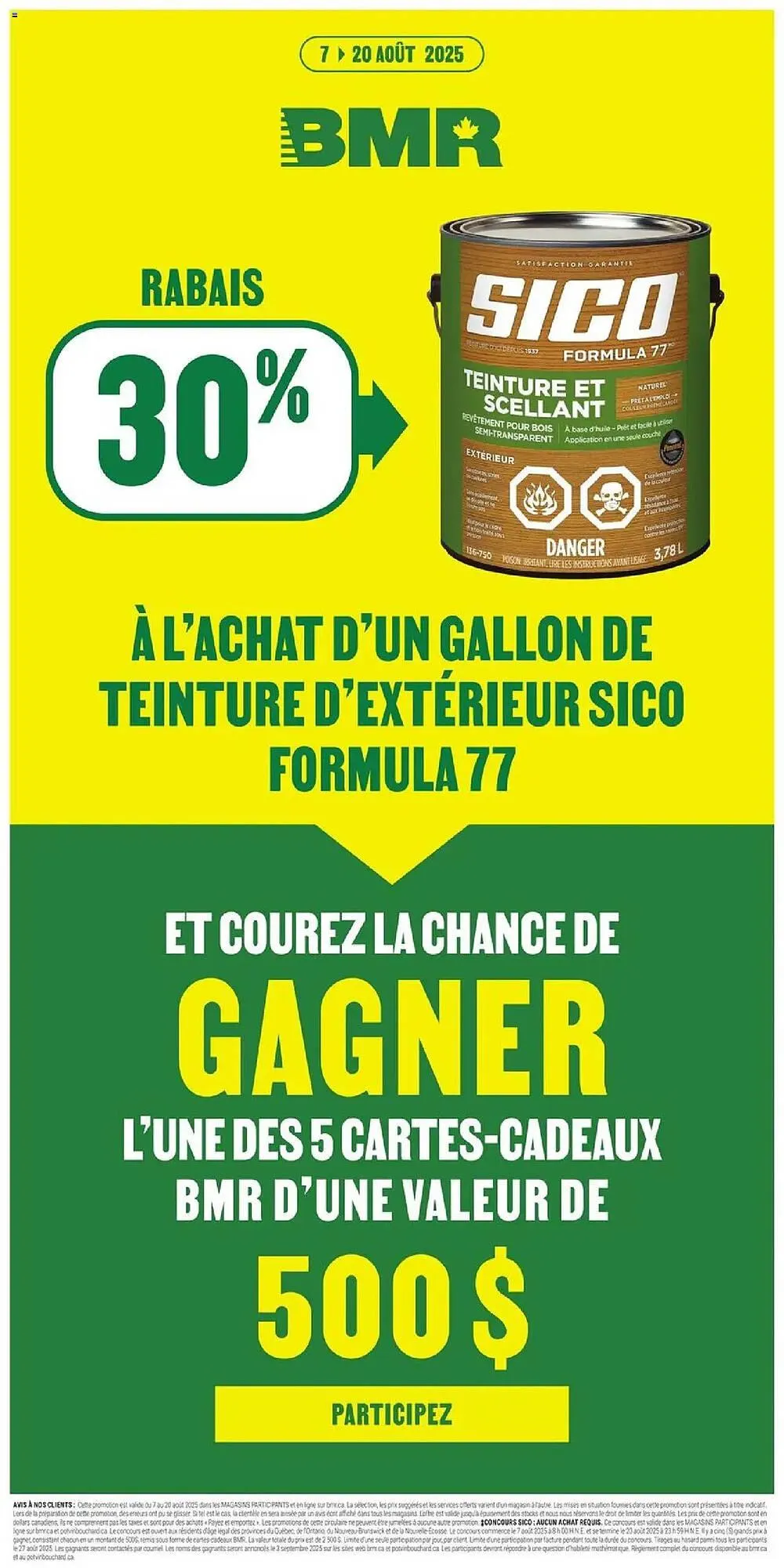 BMR flyer from August 9 to August 11 2025 - flyer page 2