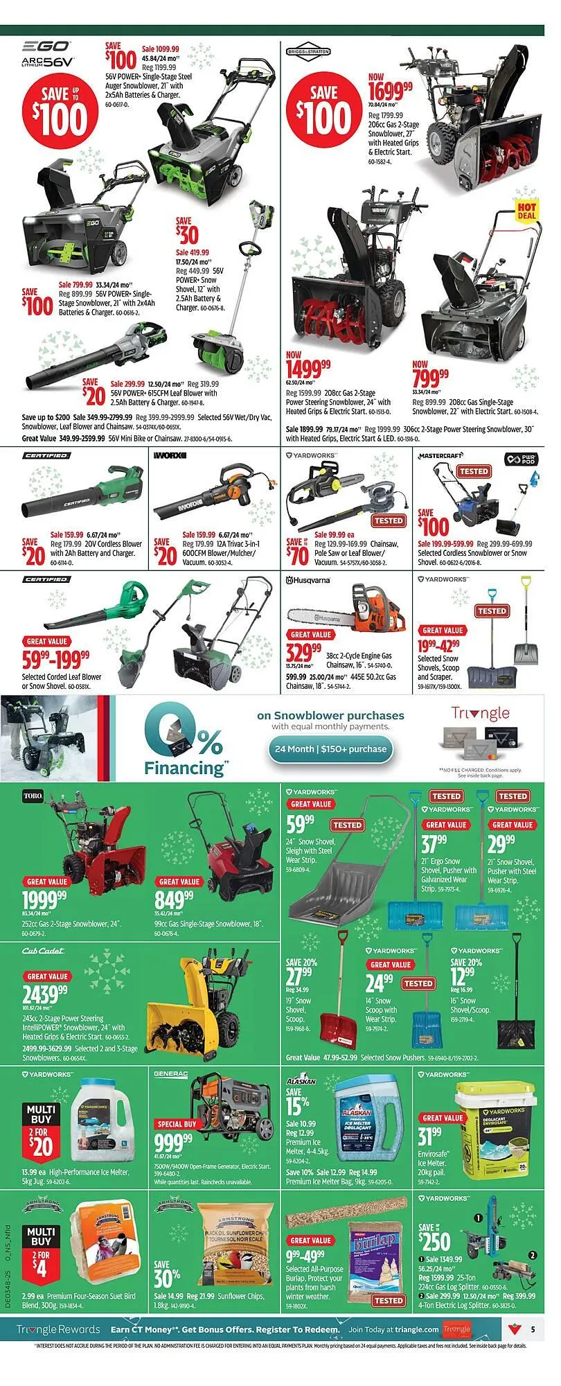 Canadian Tire flyer from November 20 to November 26 2025 - flyer page 9