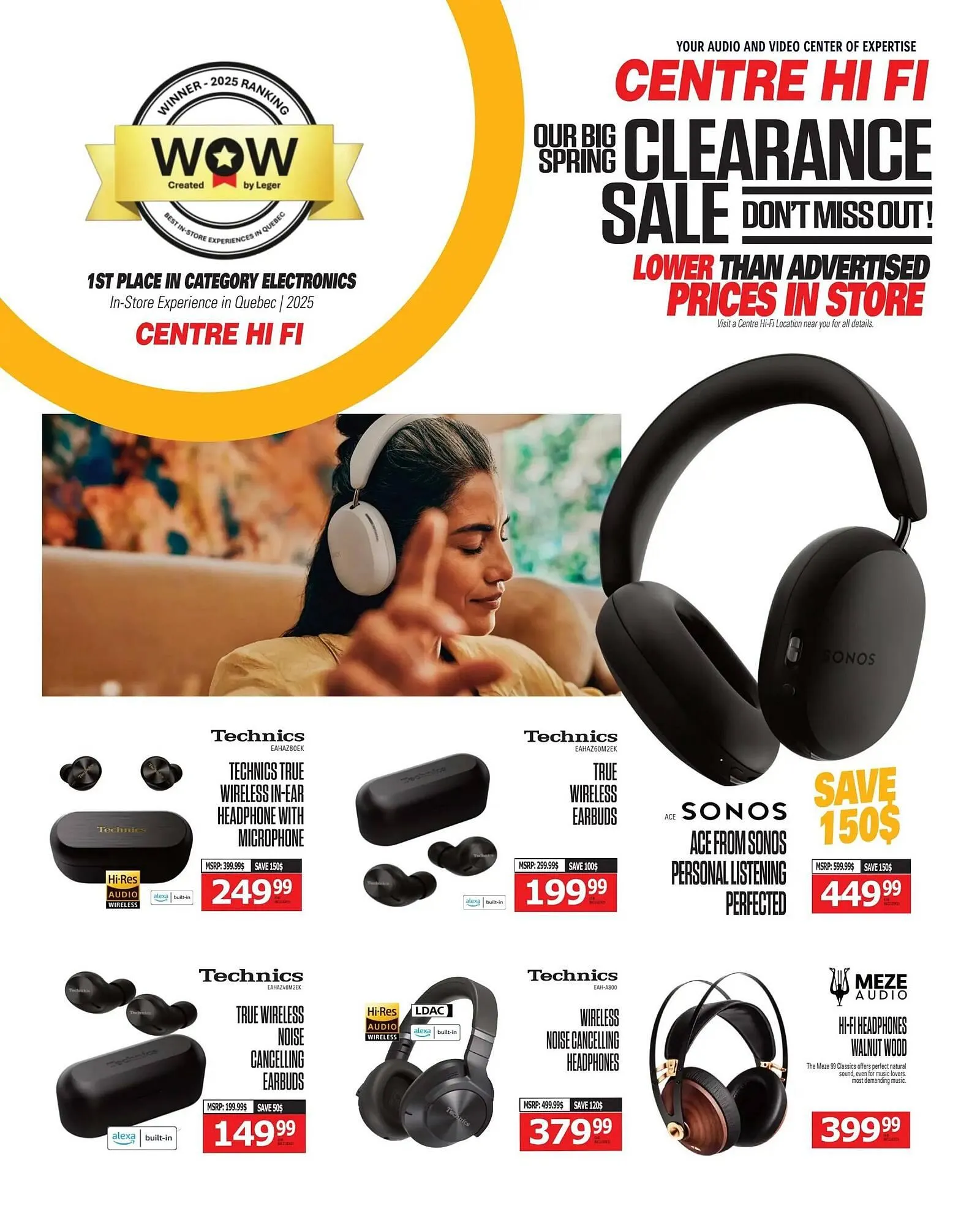 Centre Hi-Fi flyer from April 11 to April 17 2025 - flyer page 27