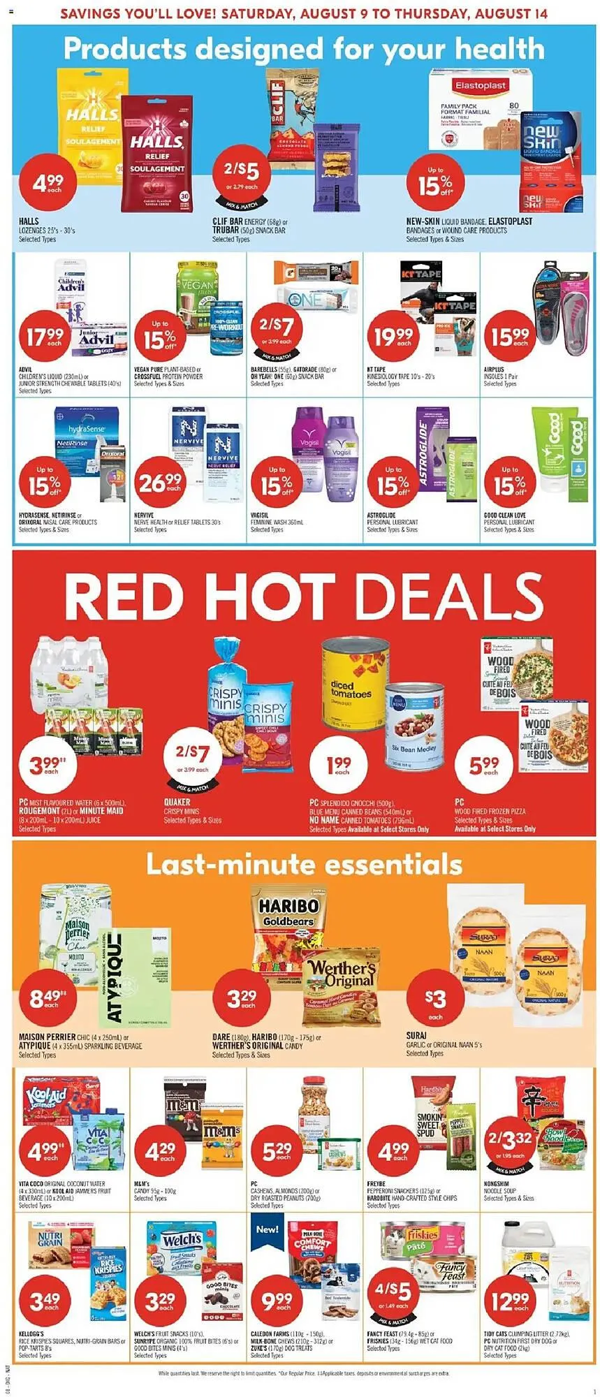 Shoppers Drug Mart flyer from August 9 to August 10 2025 - flyer page 15