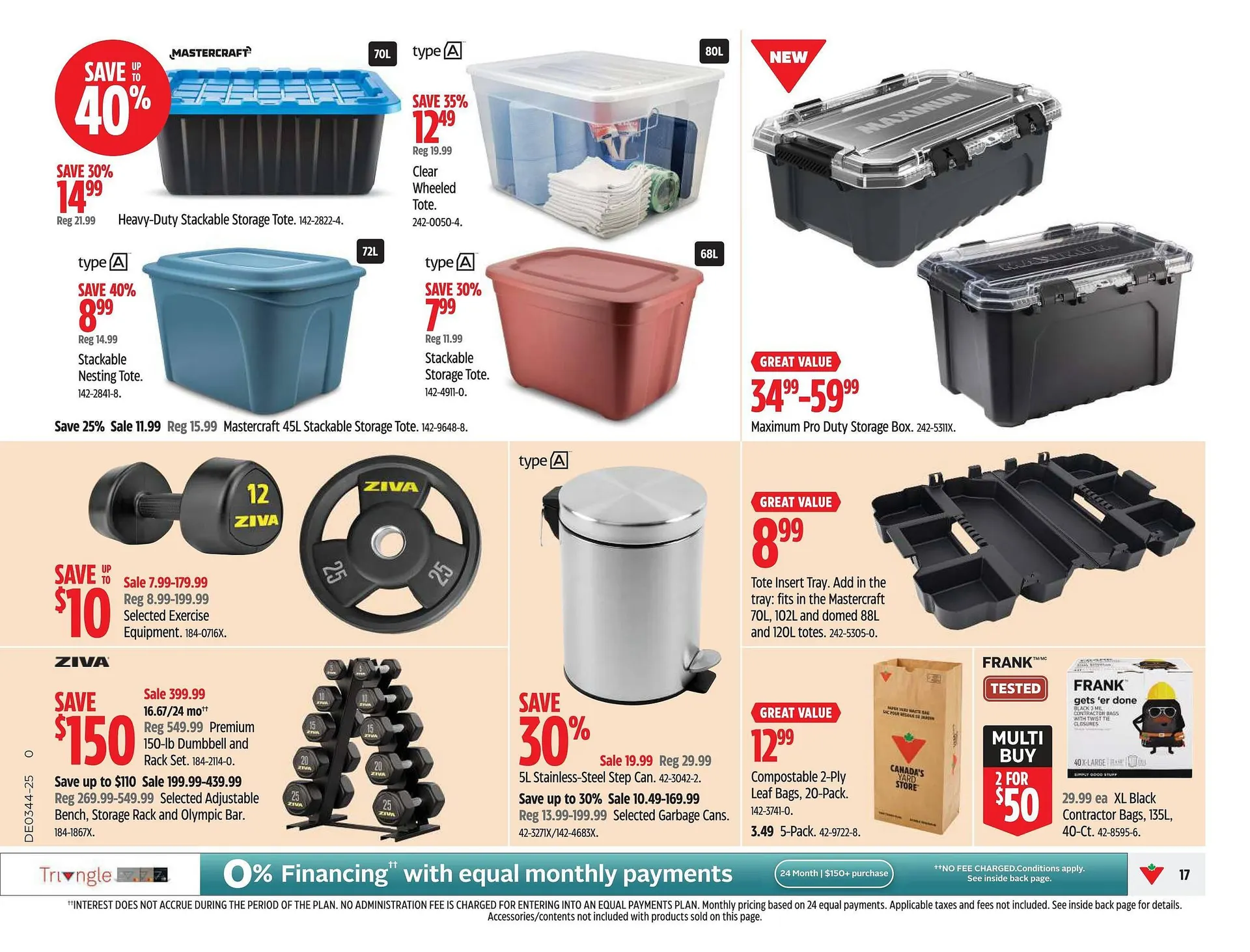 Canadian Tire flyer from October 23 to October 29 2025 - flyer page 17