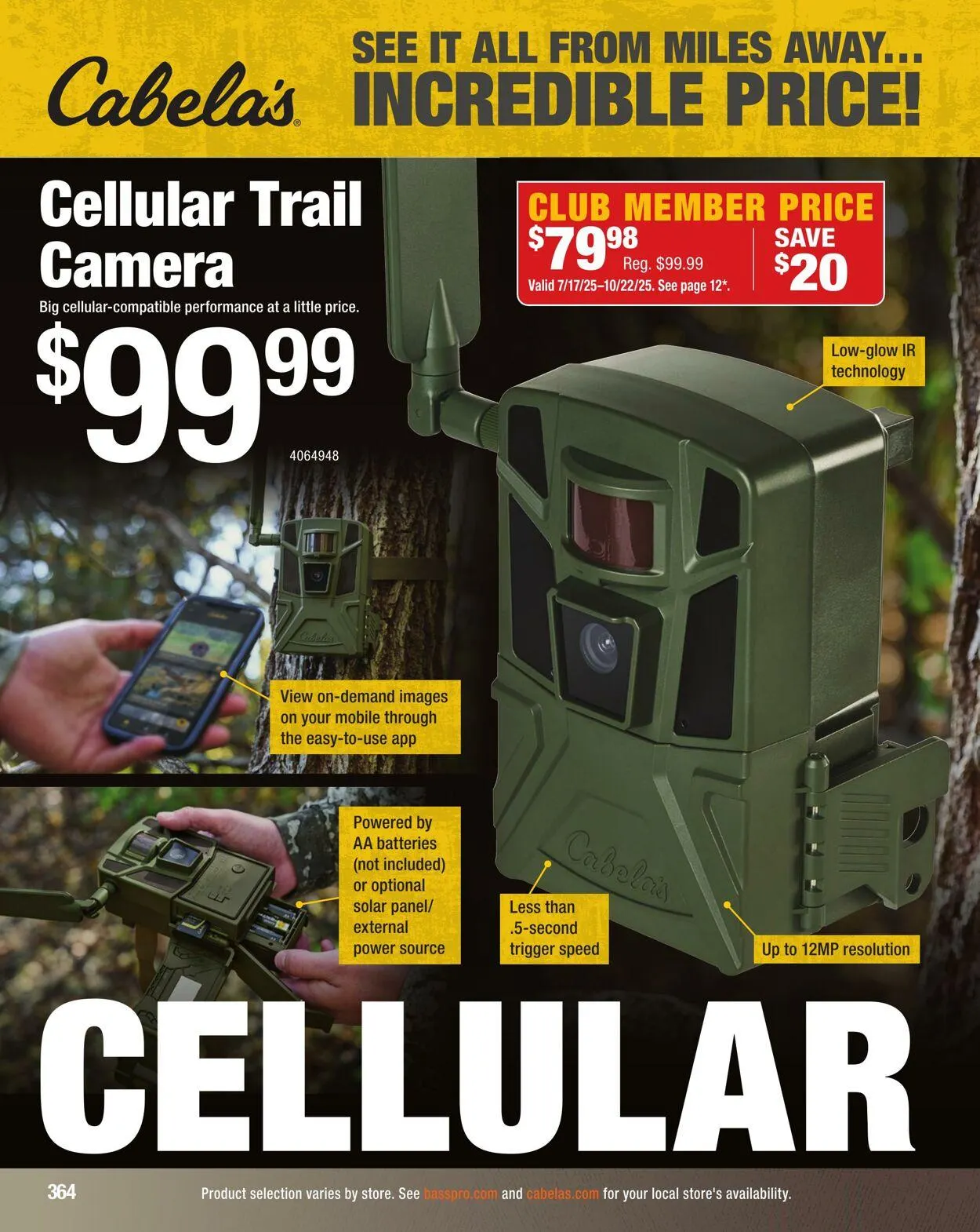 Bass Pro Current flyer from October 9 to October 23 2025 - flyer page 364