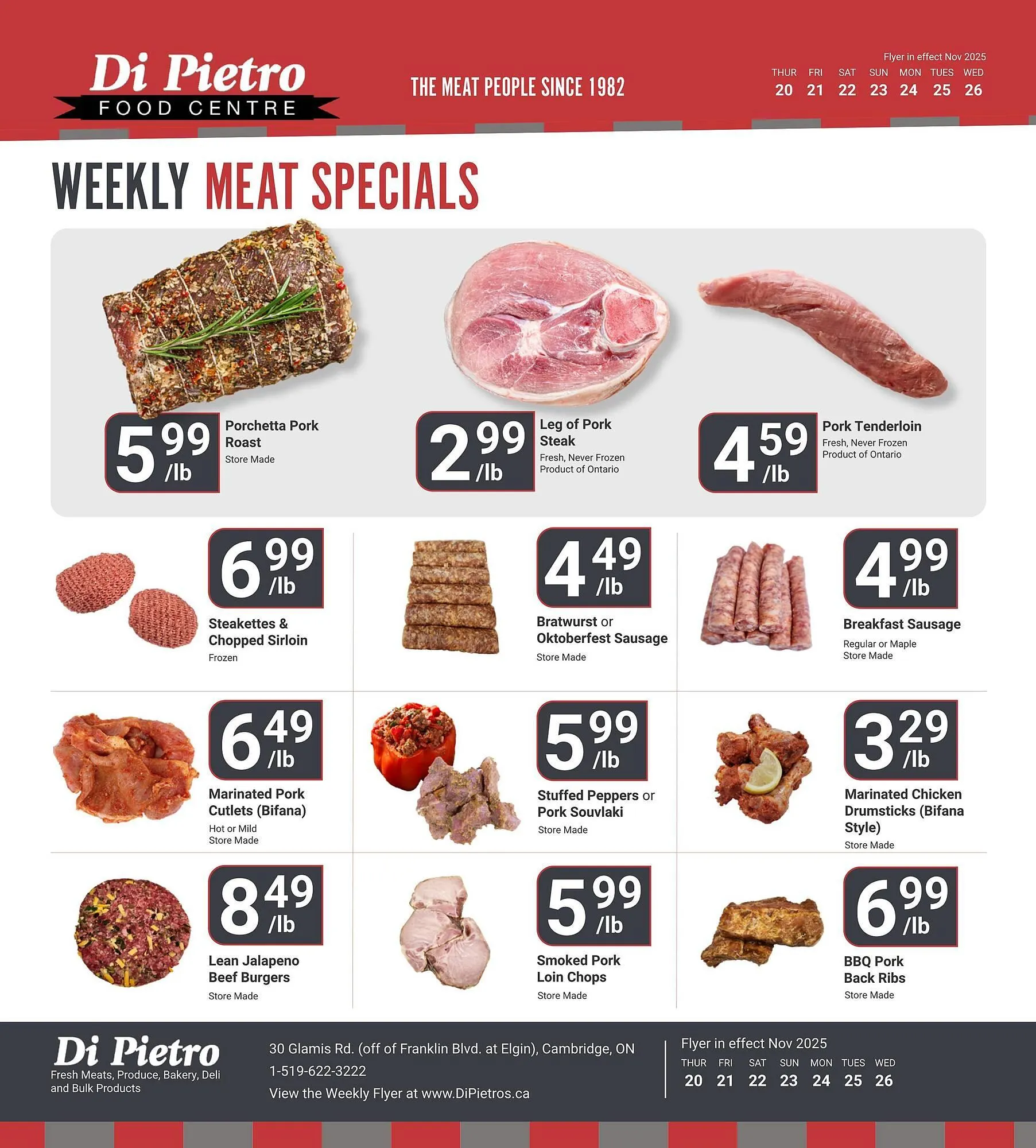 Di Pietro flyer from November 20 to November 27 2025 - flyer page 3