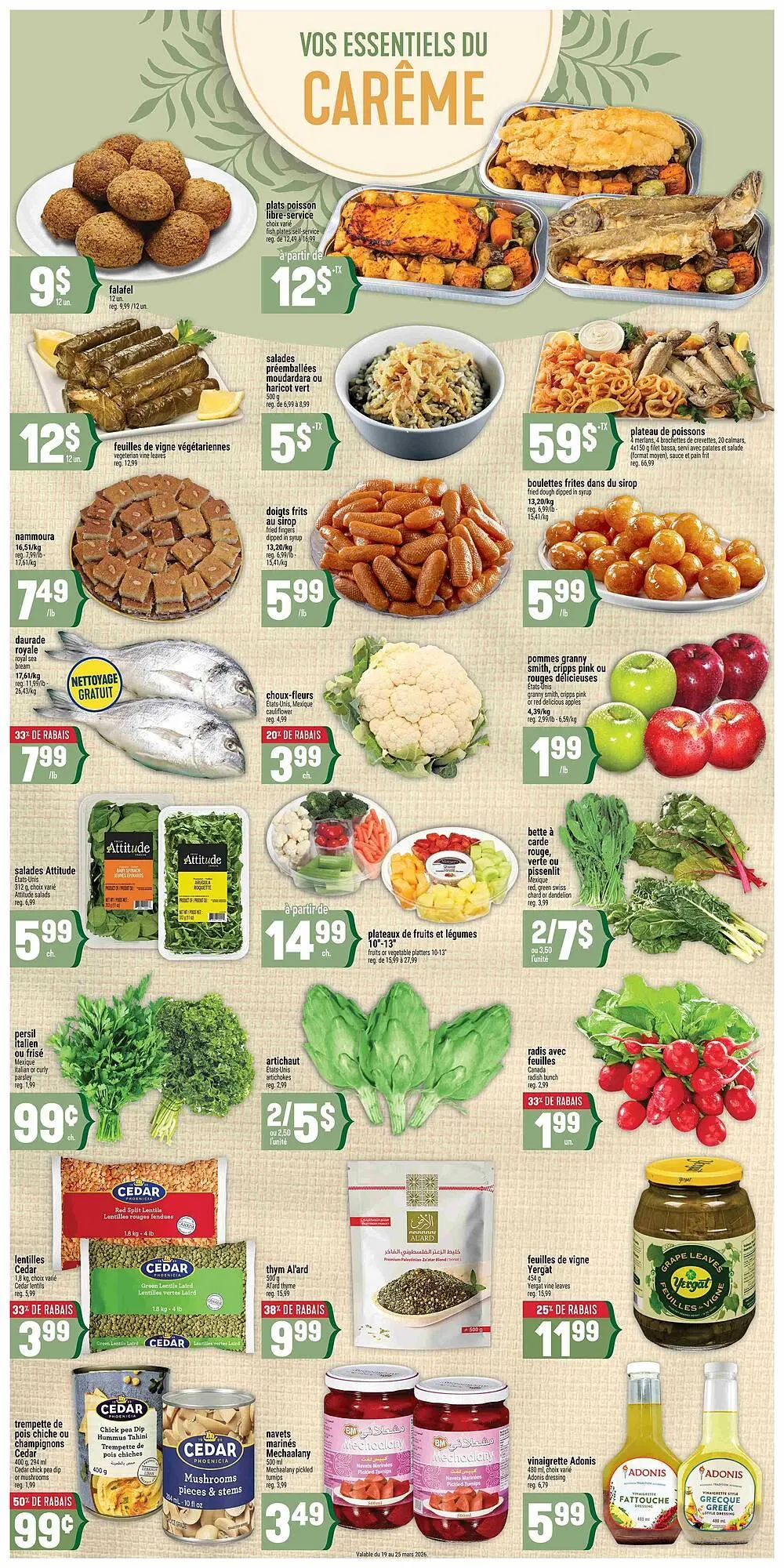 Marché Adonis flyer from March 18 to March 25 2026 - flyer page 7