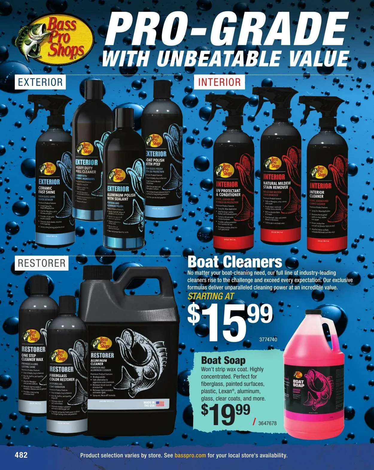Bass Pro Current flyer from April 7 to April 21 2025 - flyer page 482
