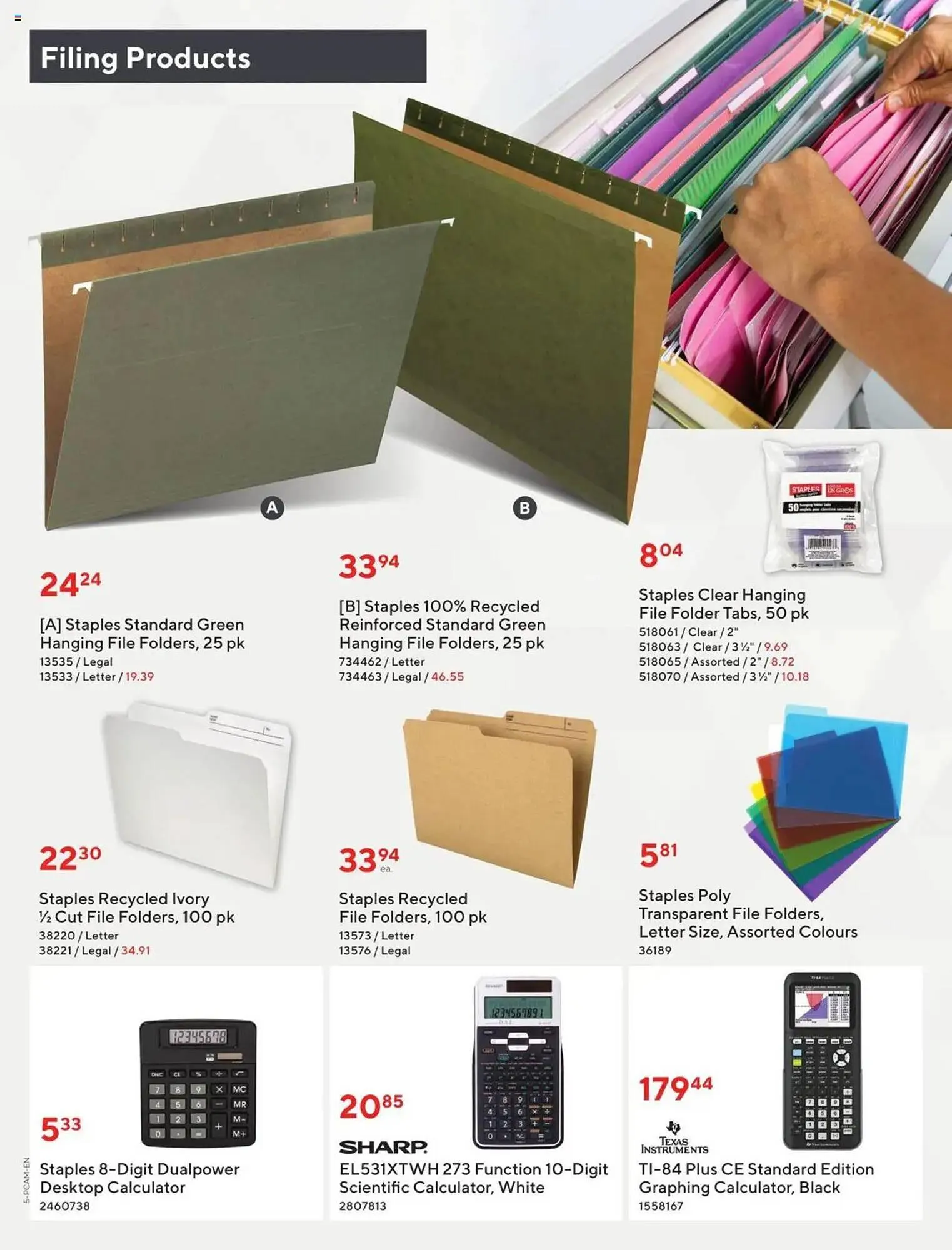 Staples flyer from March 5 to March 18 2025 - flyer page 5