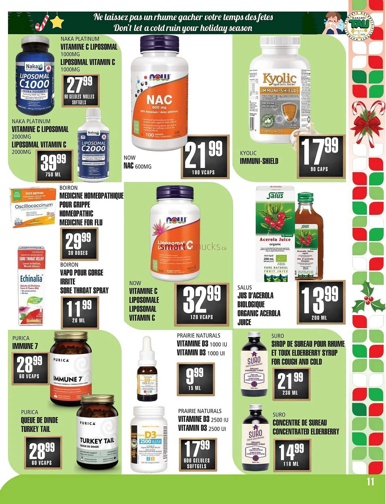 Marches Tau flyer from November 3 to November 12 2025 - flyer page 11