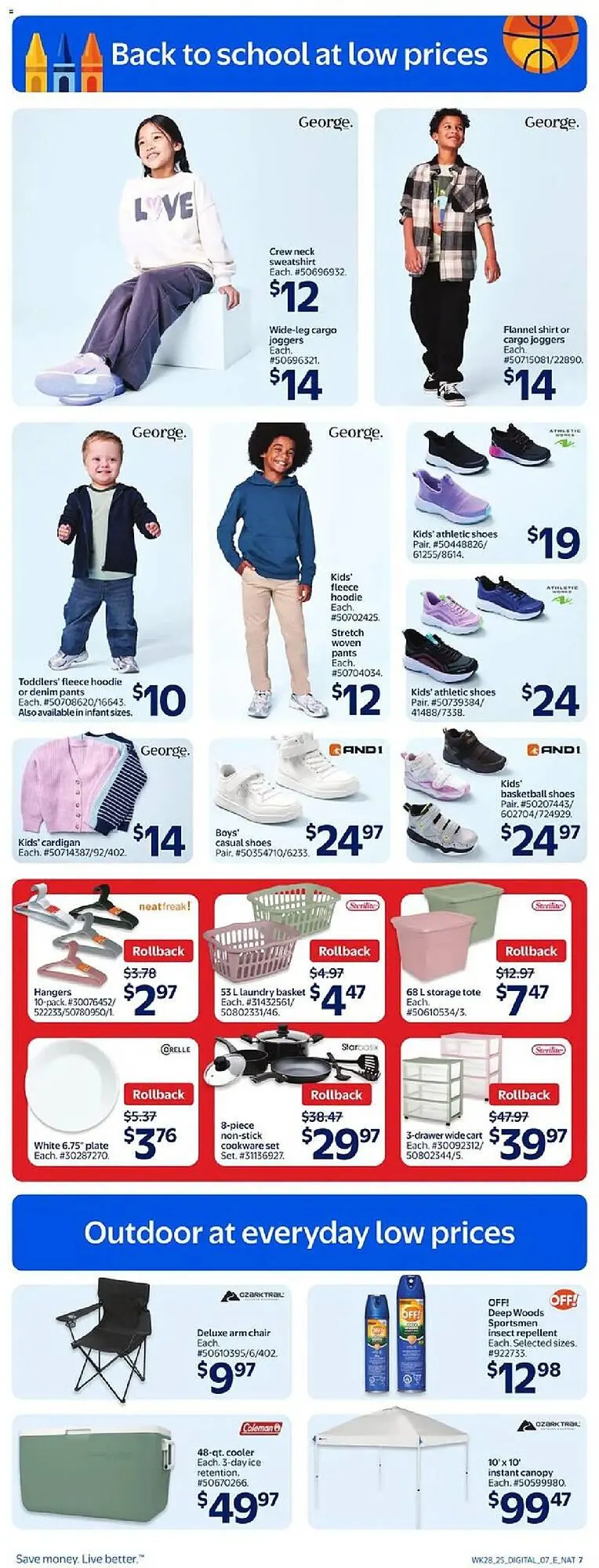 Walmart flyer from August 7 to August 14 2025 - flyer page 11
