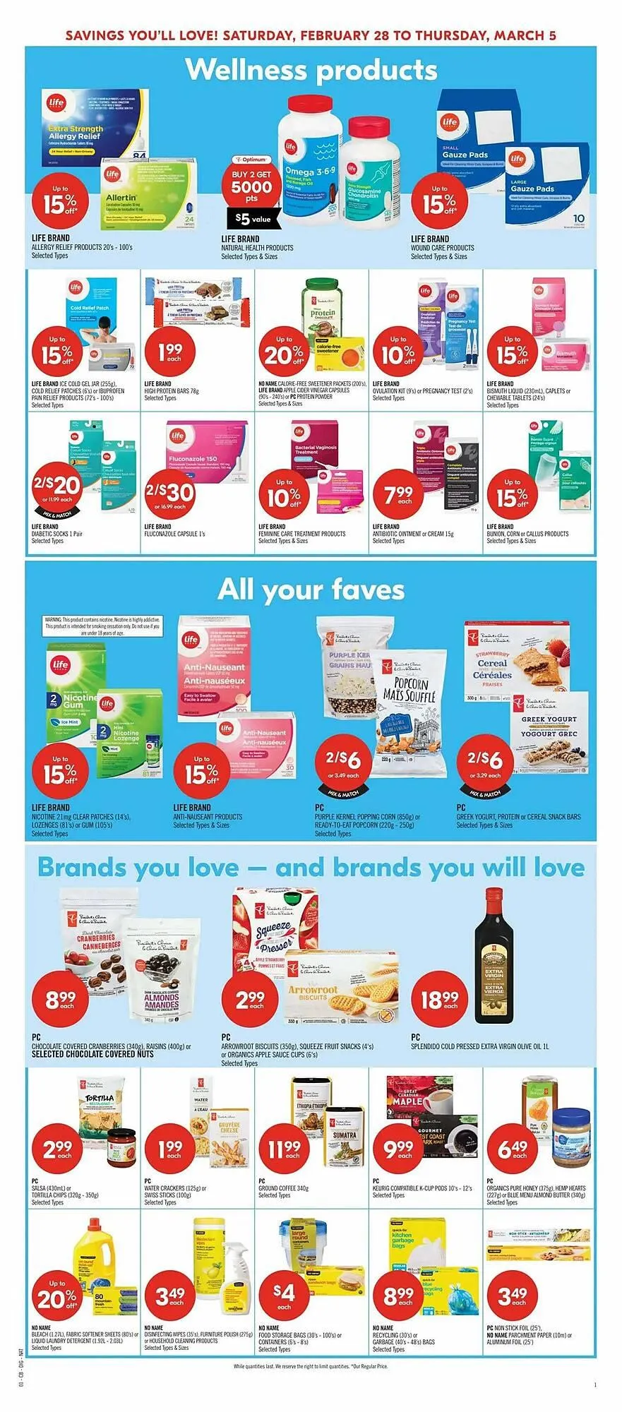 Shoppers Drug Mart flyer from February 26 to March 5 2026 - flyer page 15