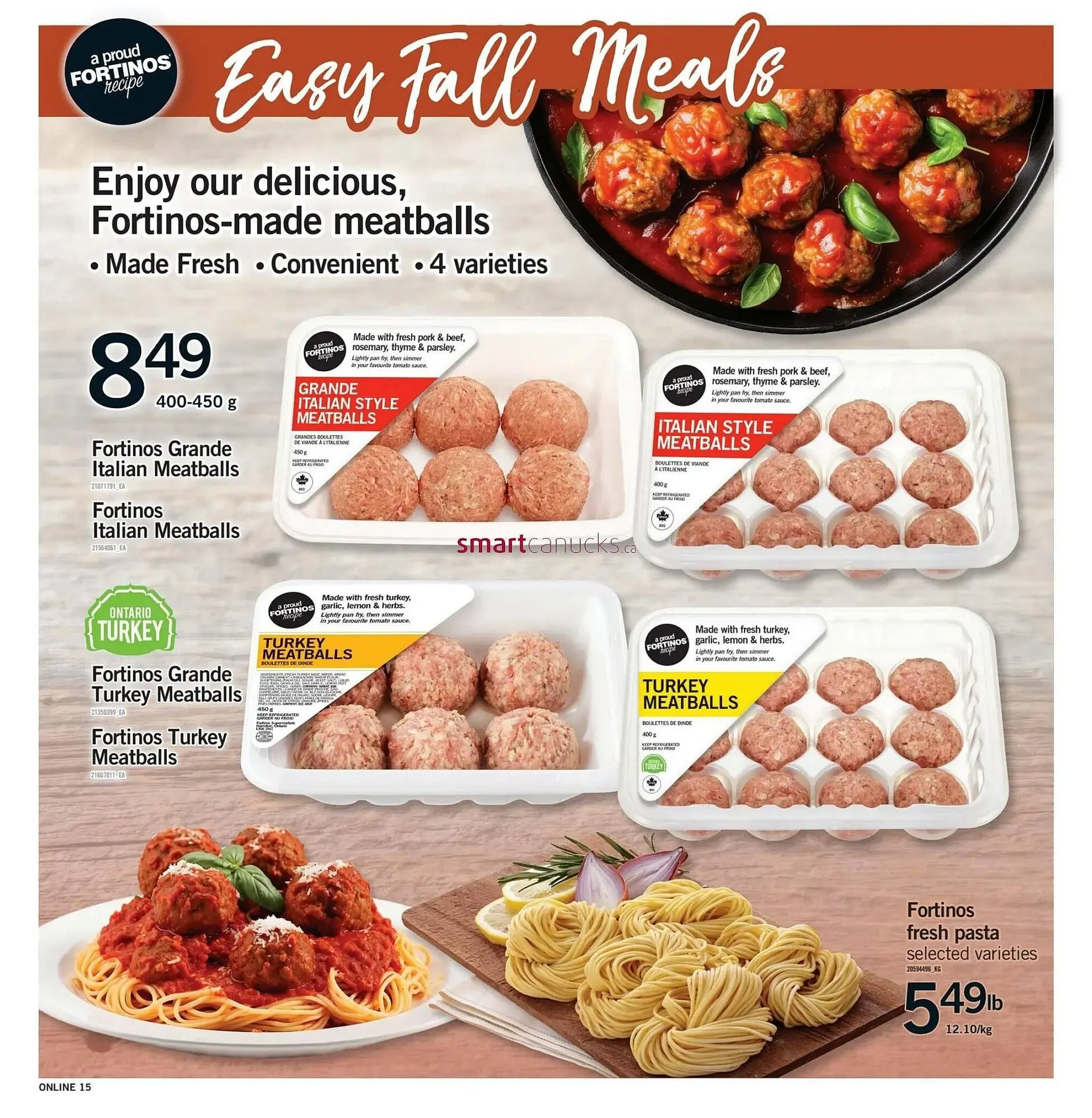 Fortinos flyer from September 11 to September 17 2025 - flyer page 15