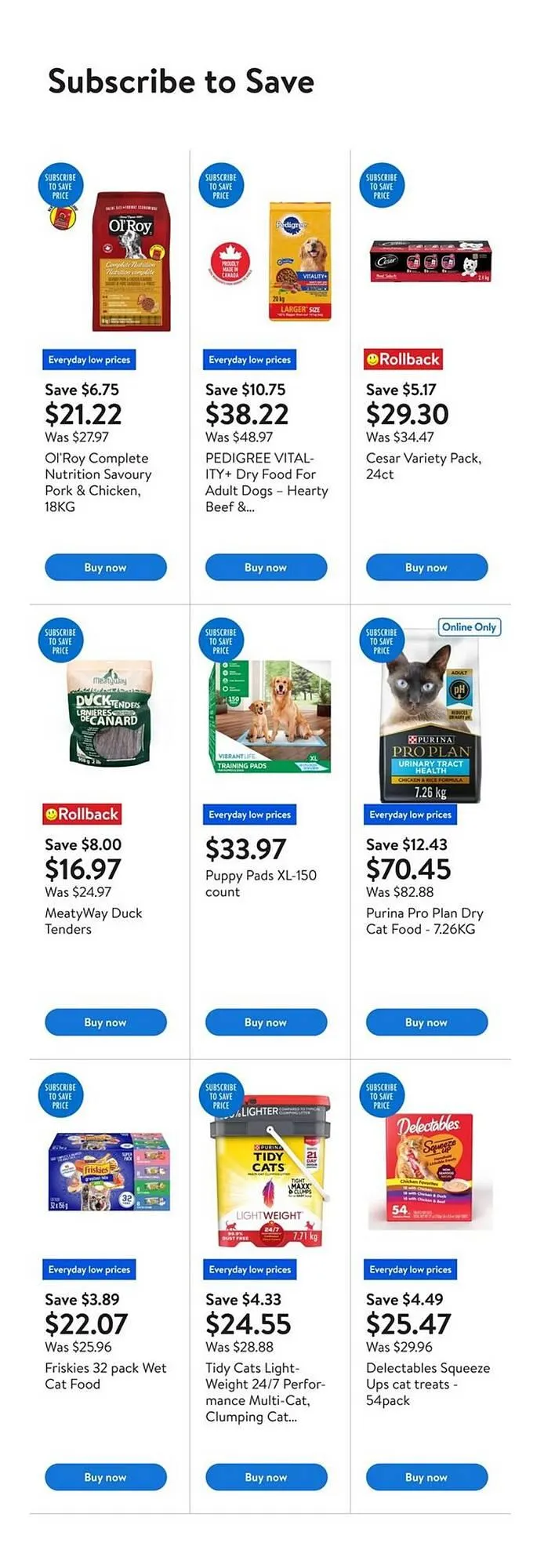 Walmart flyer from August 21 to September 3 2025 - flyer page 11
