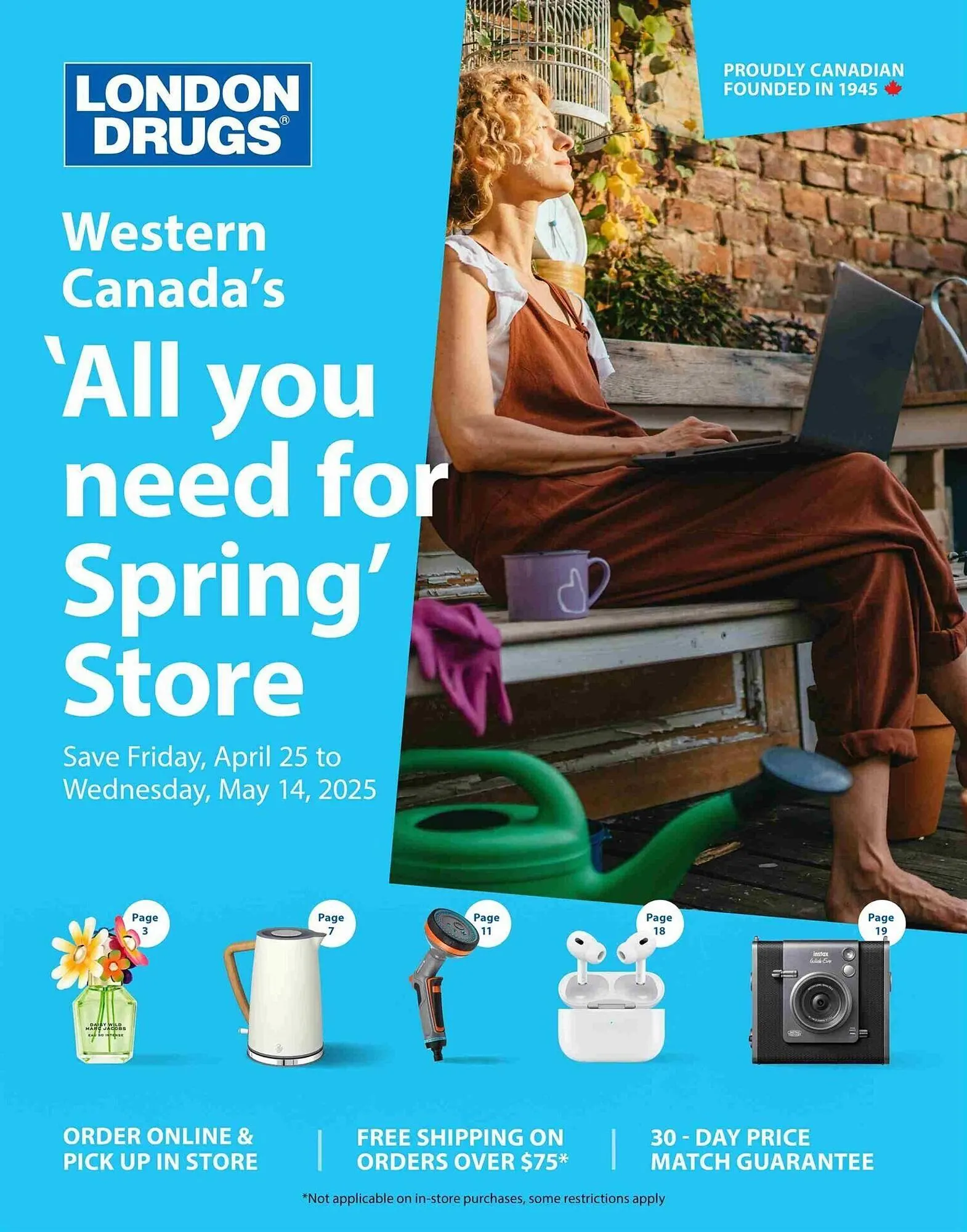 London Drugs flyer from April 25 to May 14 2025 - flyer page 1