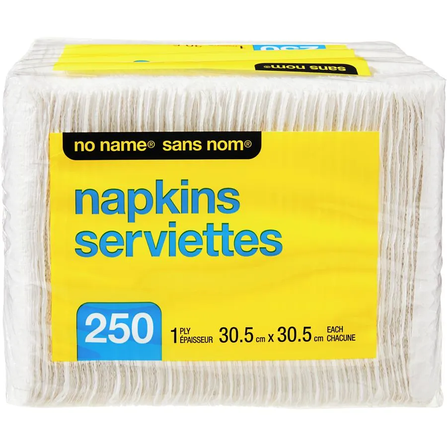 1 Ply Napkins 250 Pack