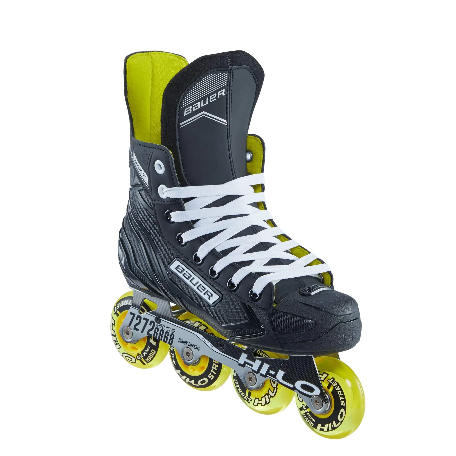 Bauer Dart Roller Hockey Inline Skates, Junior, Assorted Sizes