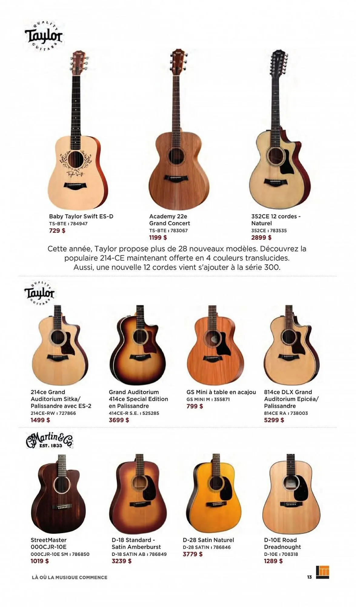 Long & McQuade flyer from November 3 to July 1 2024 - flyer page 13