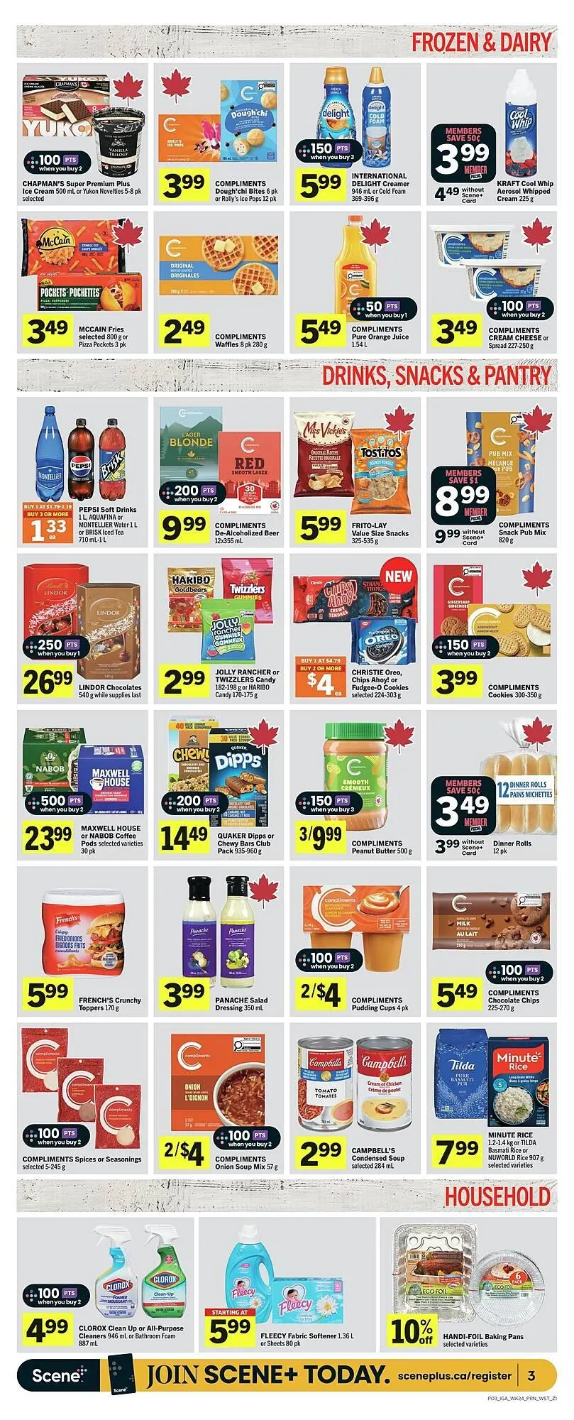 IGA flyer from October 9 to October 23 2025 - flyer page 4