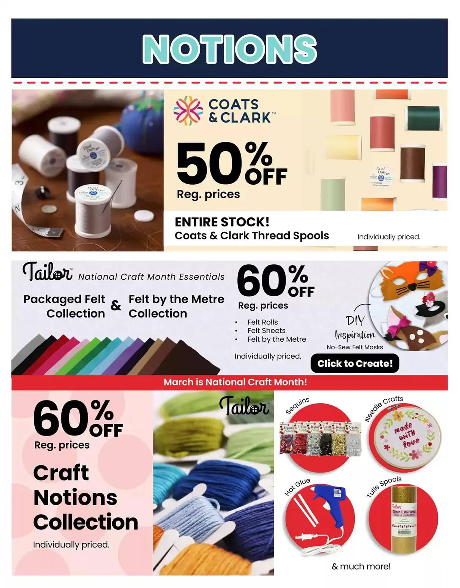 Fabricland flyer from March 1 to March 31 2025 - flyer page 9