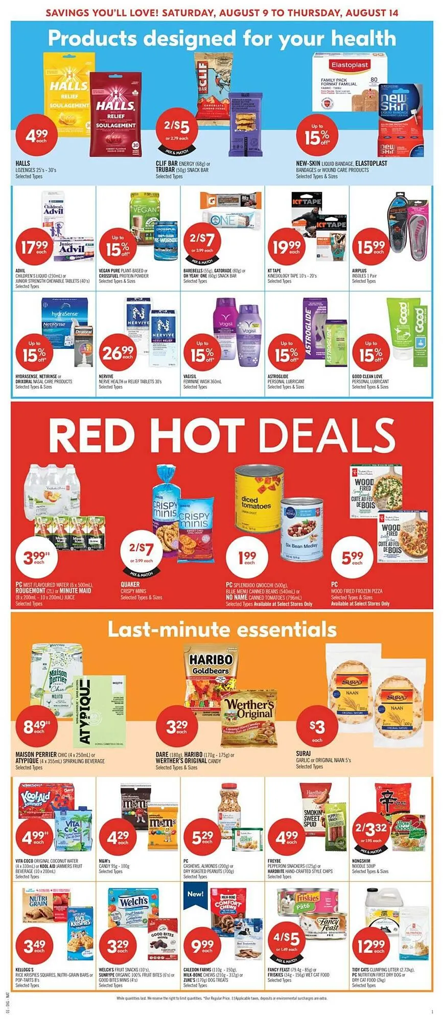 Shoppers Drug Mart flyer from August 9 to August 14 2025 - flyer page 16