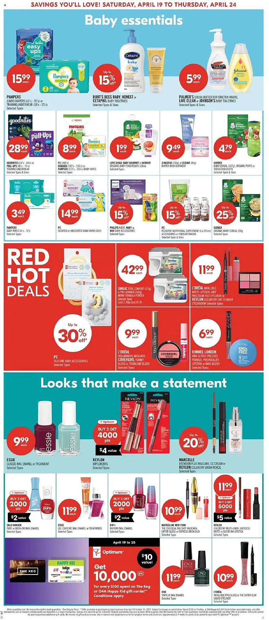 Shoppers Drug Mart flyer from April 19 to April 24 2025 - flyer page 5