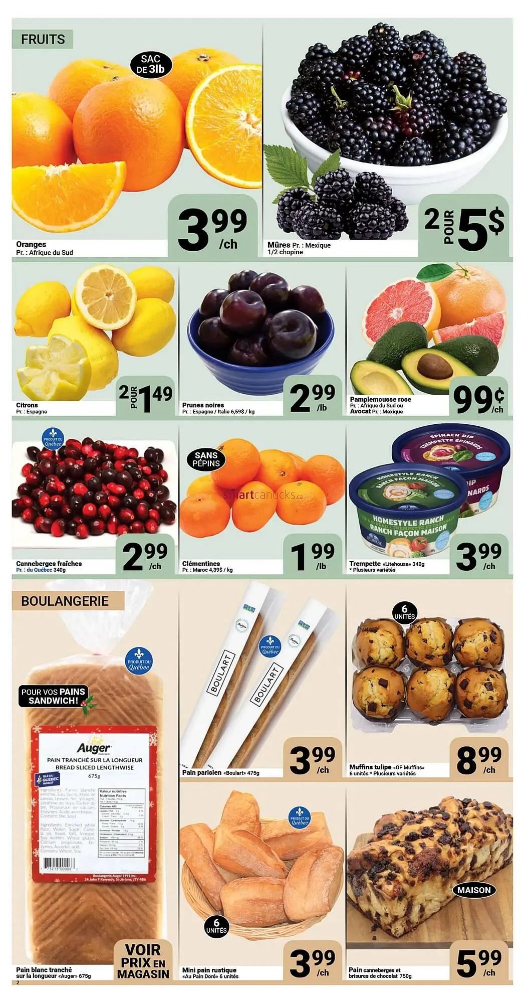 Pasquier flyer from December 18 to December 24 2025 - flyer page 2