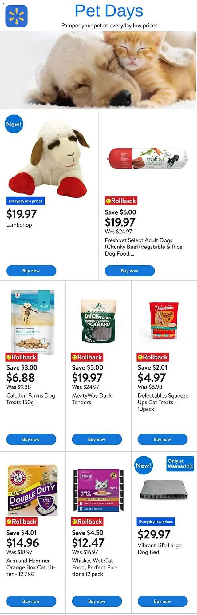 Walmart flyer from August 7 to August 21 2025 - flyer page 1