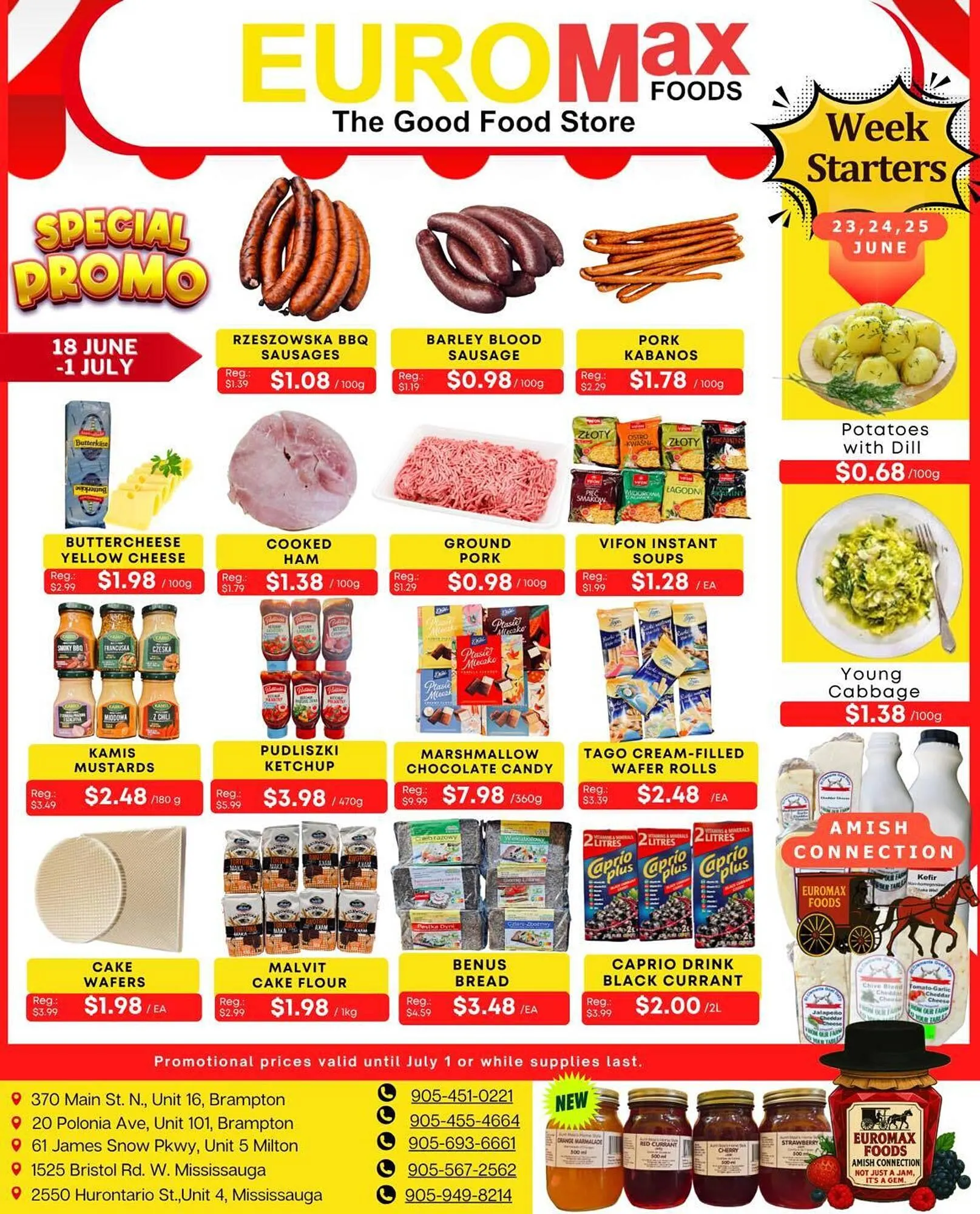 EuroMax Foods flyer - 1