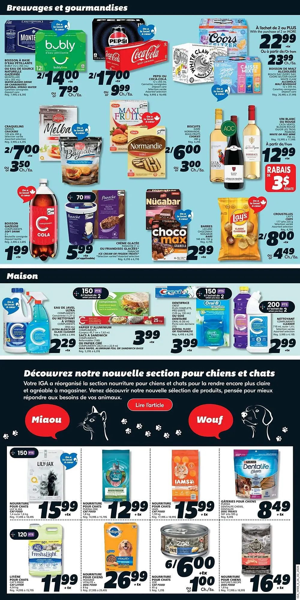 IGA flyer from February 26 to March 4 2026 - flyer page 10