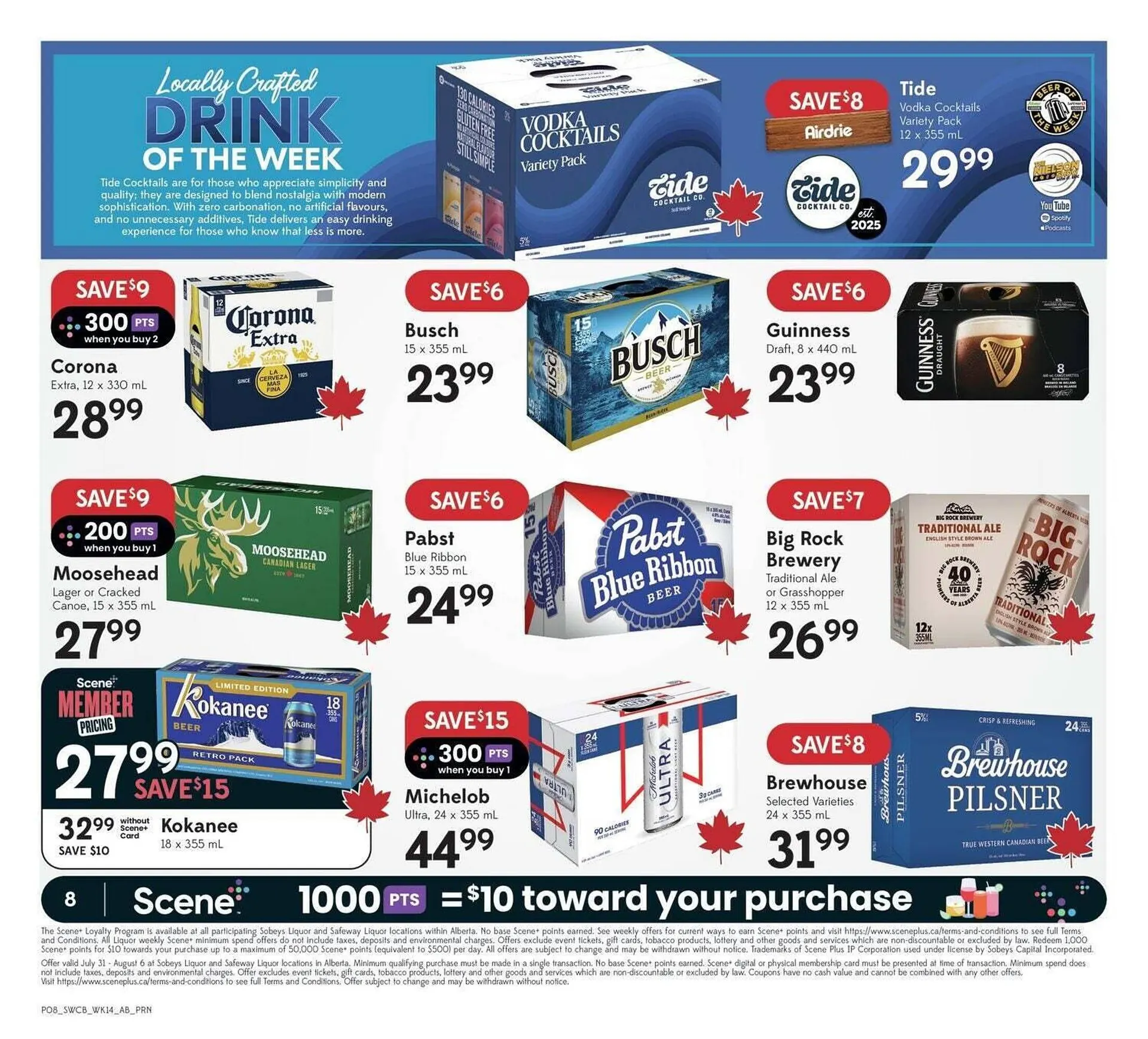 Safeway flyer from August 1 to August 8 2025 - flyer page 8